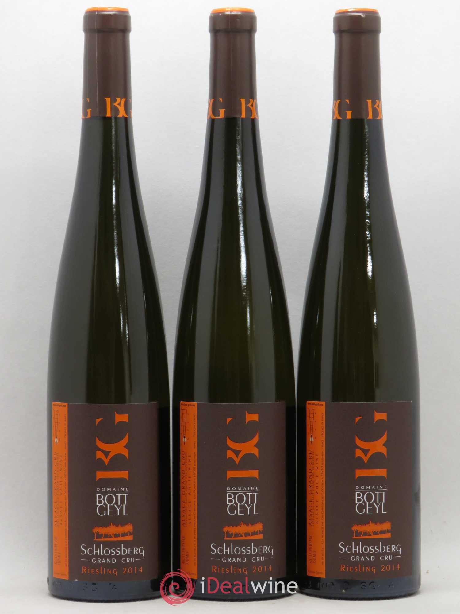 Alsace Riesling Grand Cru Schlossberg Bott-Geyl (Domaine) (sans prix de réserve) 2014 - Lot de 6 bouteilles - 2