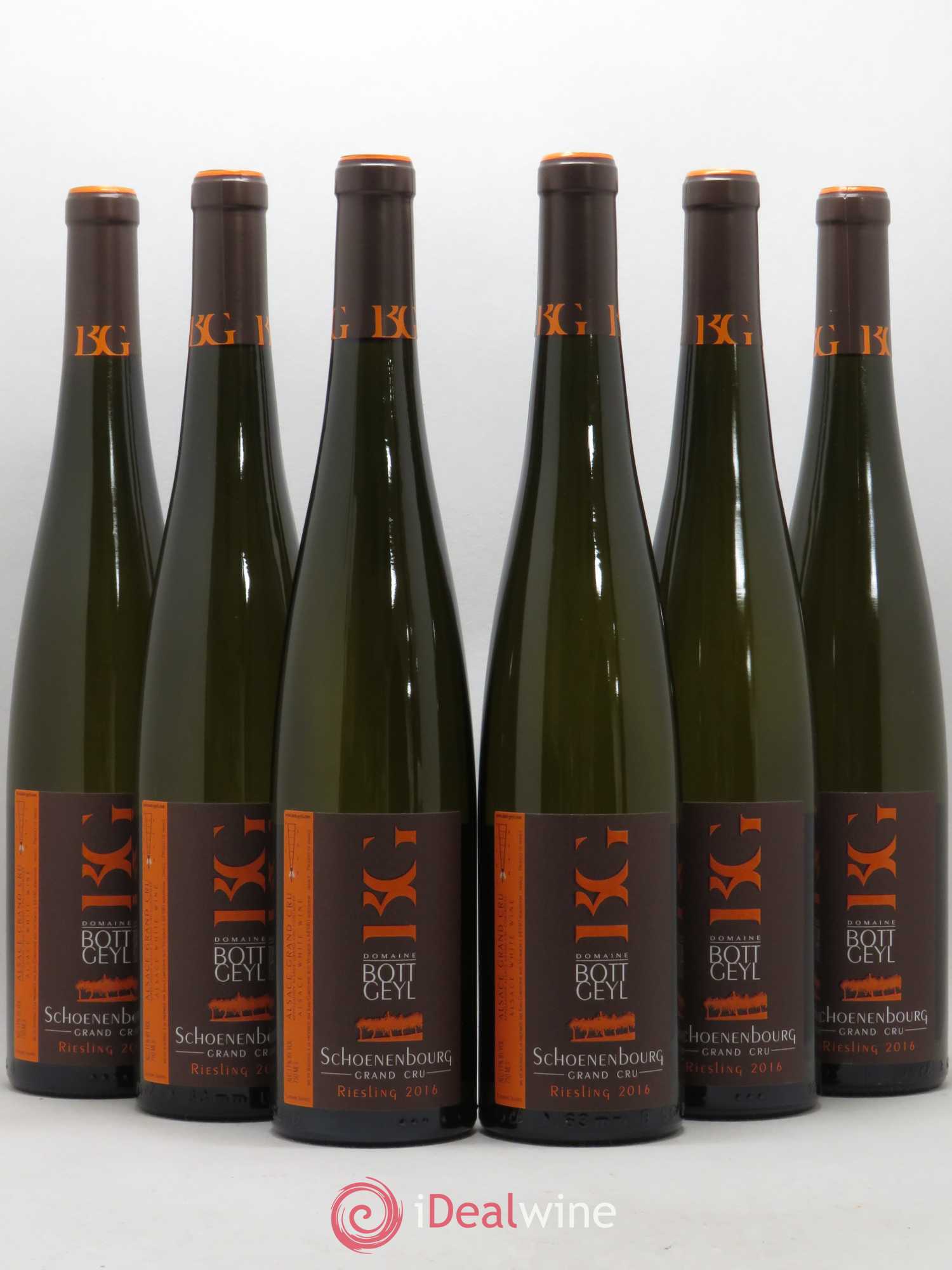 Alsace Grand Cru Schoenenbourg Riesling Bott-Geyl (Domaine) (sans prix de réserve) 2016 - Lot de 6 bouteilles - 0