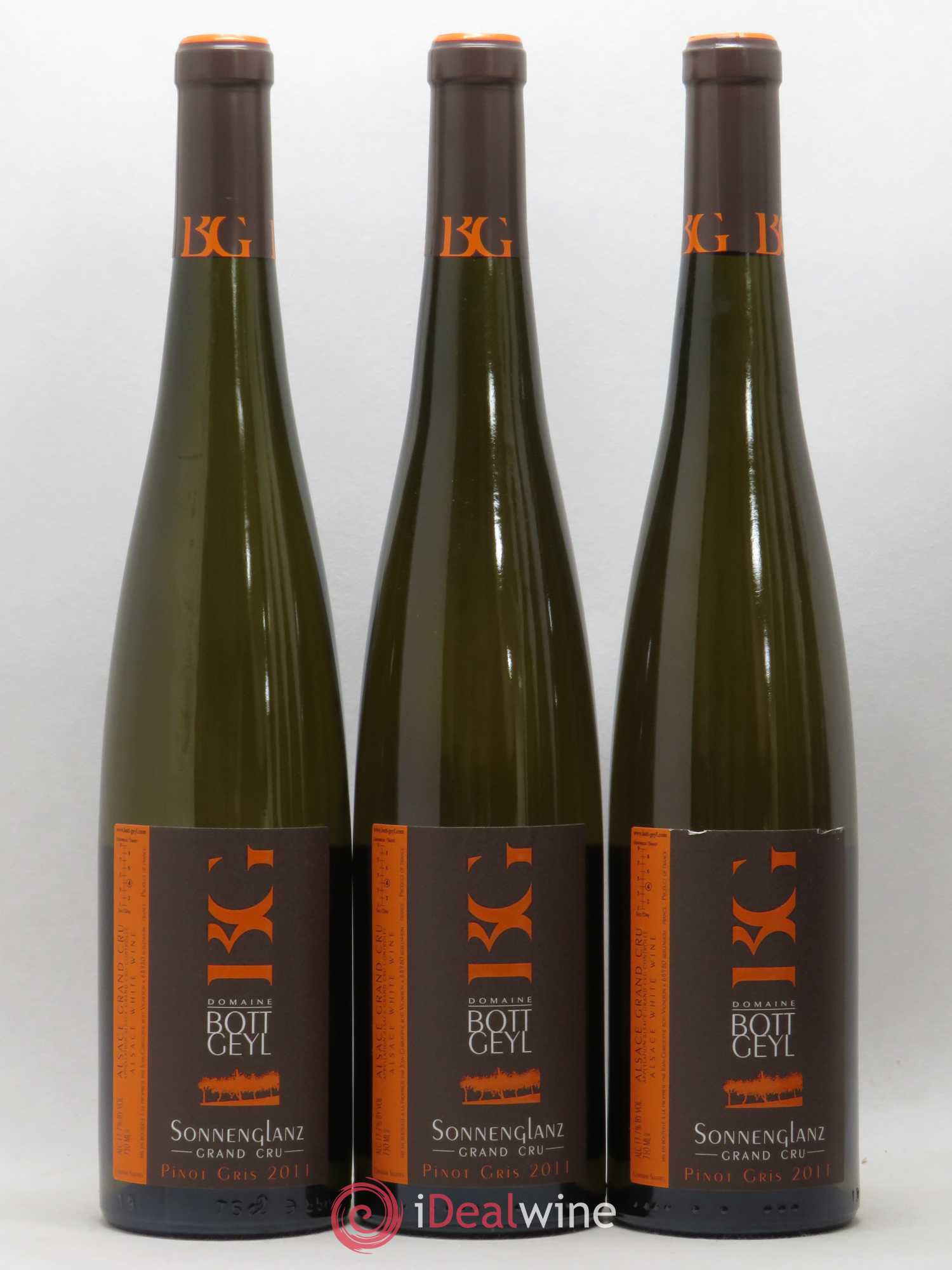Alsace Pinot Gris Grand Cru Sonnenglanz Bott-Geyl (Domaine) (sans prix de réserve) 2011 - Lot de 6 bouteilles - 1
