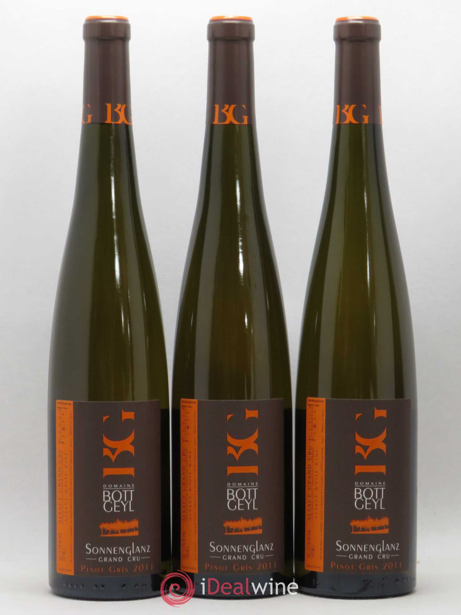 Alsace Pinot Gris Grand Cru Sonnenglanz Bott-Geyl (Domaine) (sans prix de réserve) 2011 - Lot de 6 bouteilles - 2