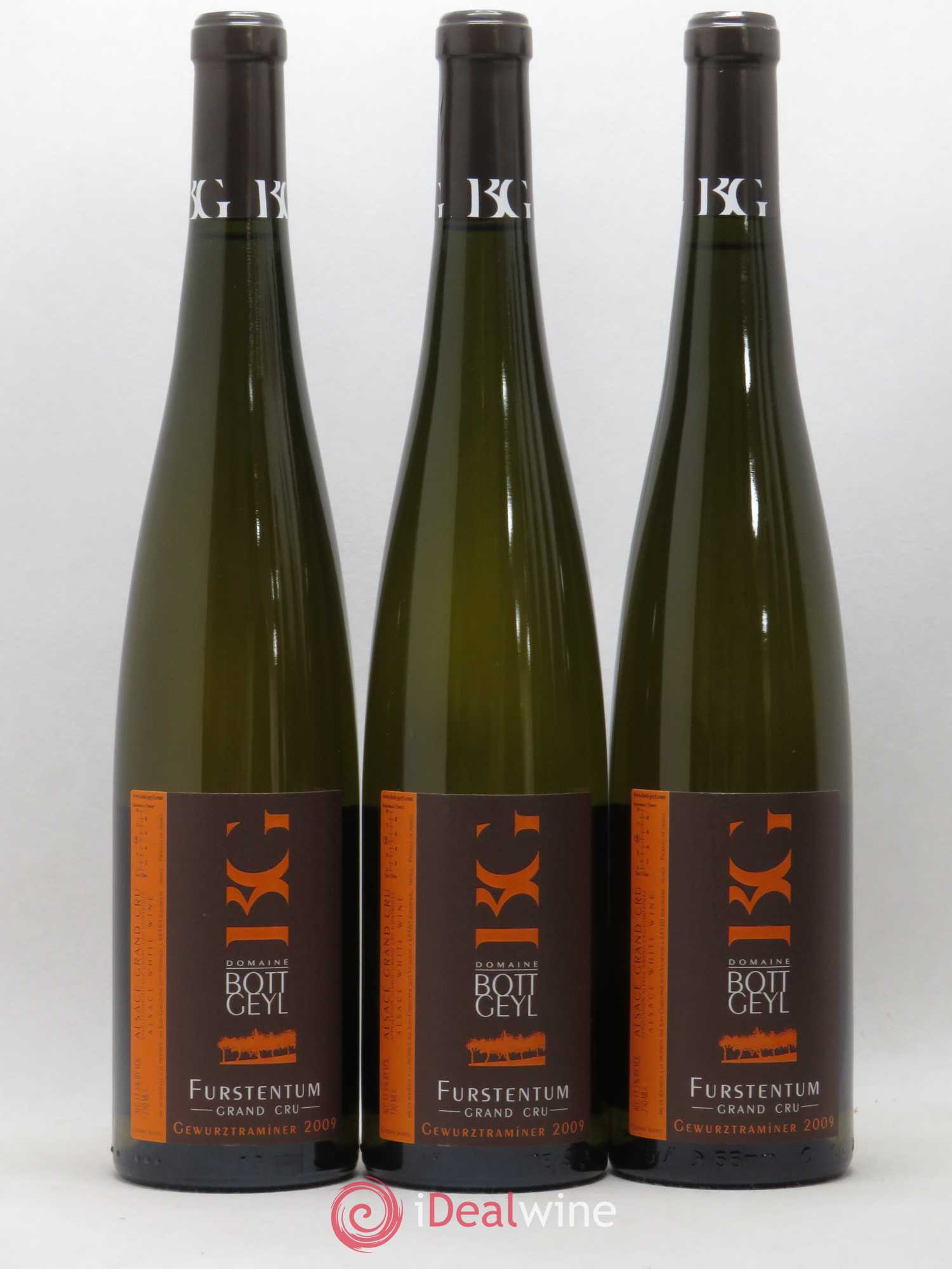 Alsace Gewurztraminer Grand Cru Furstentum Bott-Geyl (Domaine) (senza prezzo di riserva) 2009 - Lotto di 6 bottiglie - 1