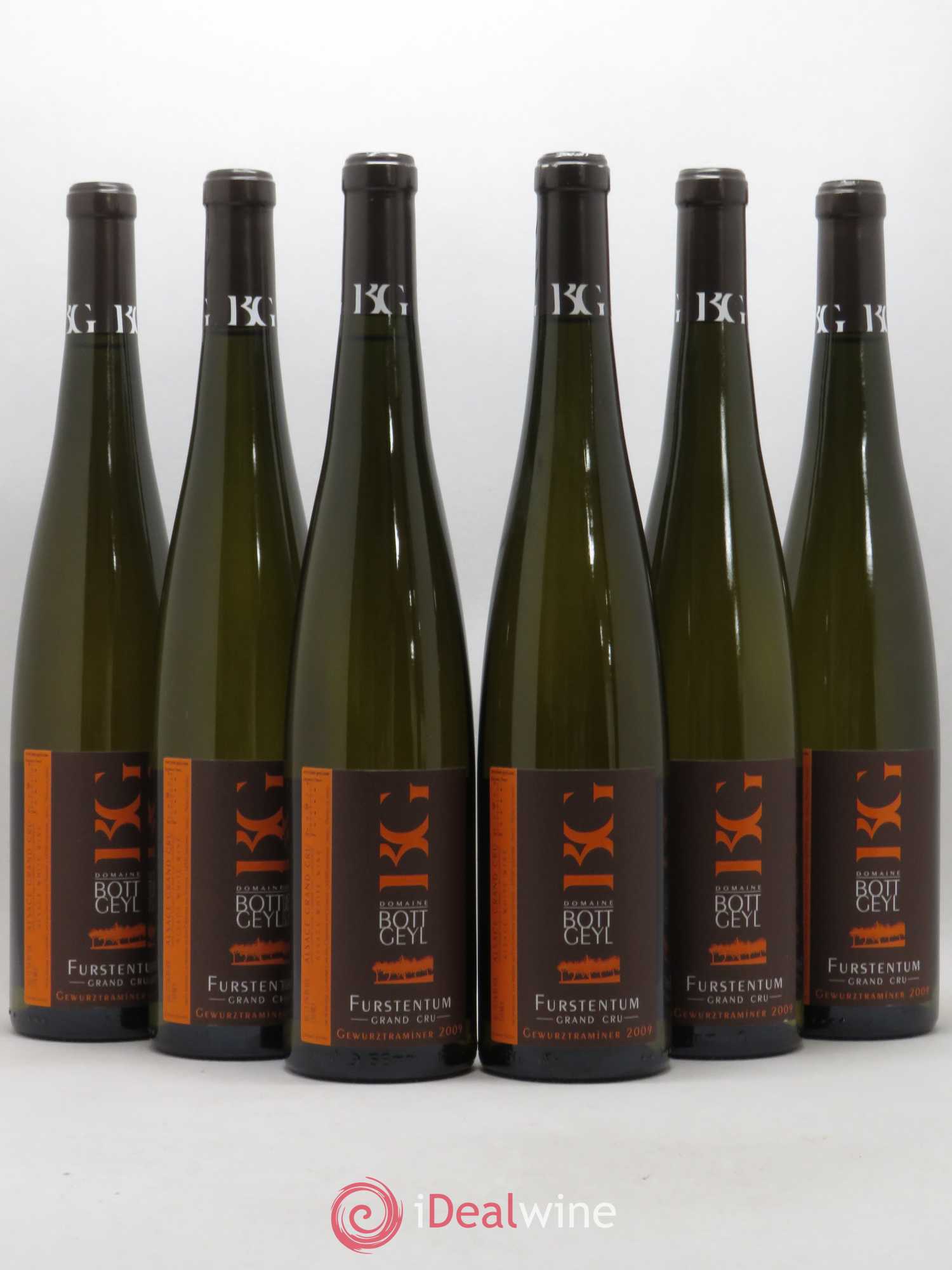 Alsace Gewurztraminer Grand Cru Furstentum Bott-Geyl (Domaine) (senza prezzo di riserva) 2009 - Lotto di 6 bottiglie - 0
