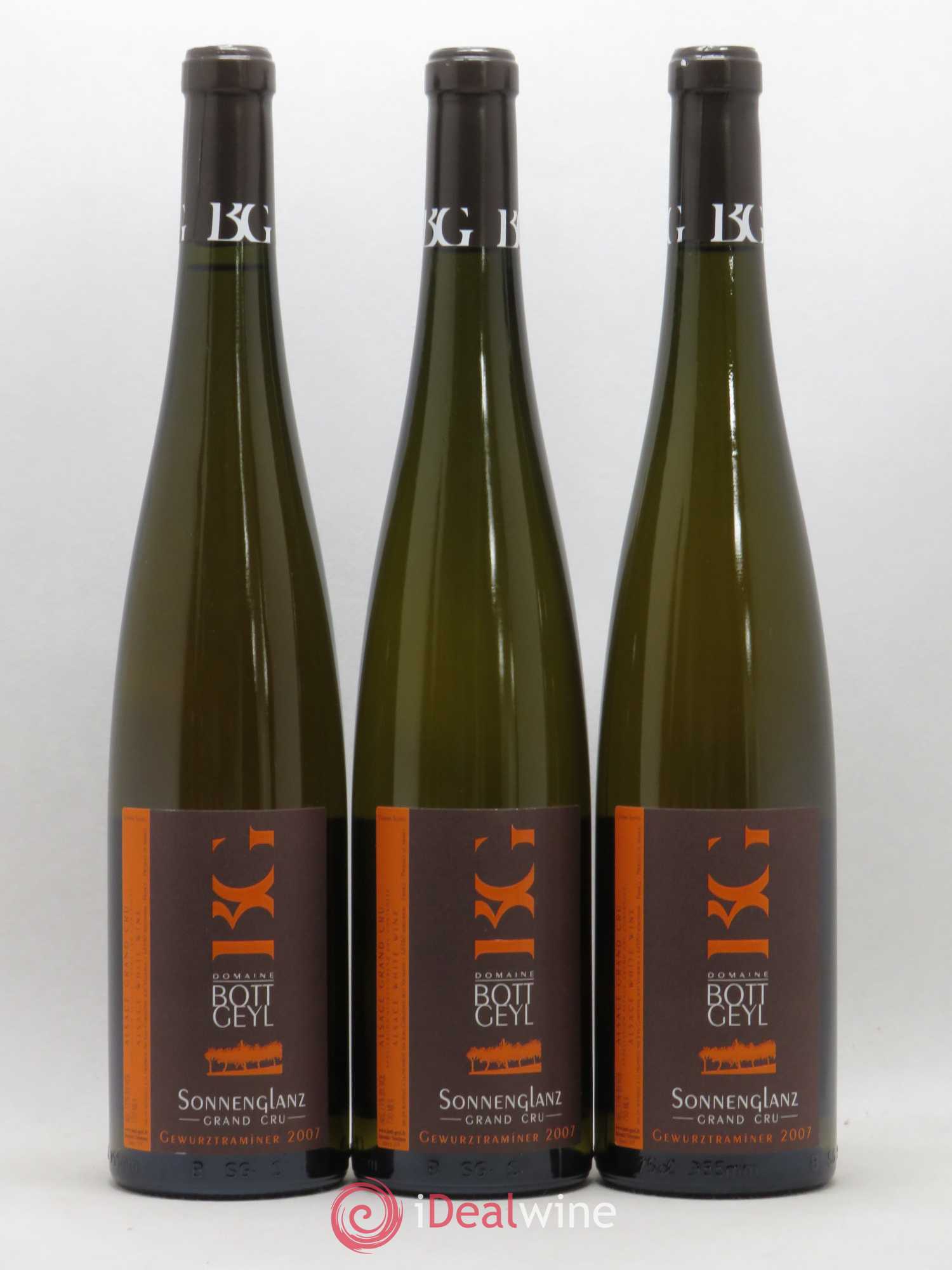 Alsace Gewurztraminer Grand Cru Sonnenglanz Bott-Geyl (Domaine) (sans prix de réserve) 2007 - Lot de 6 bouteilles - 2