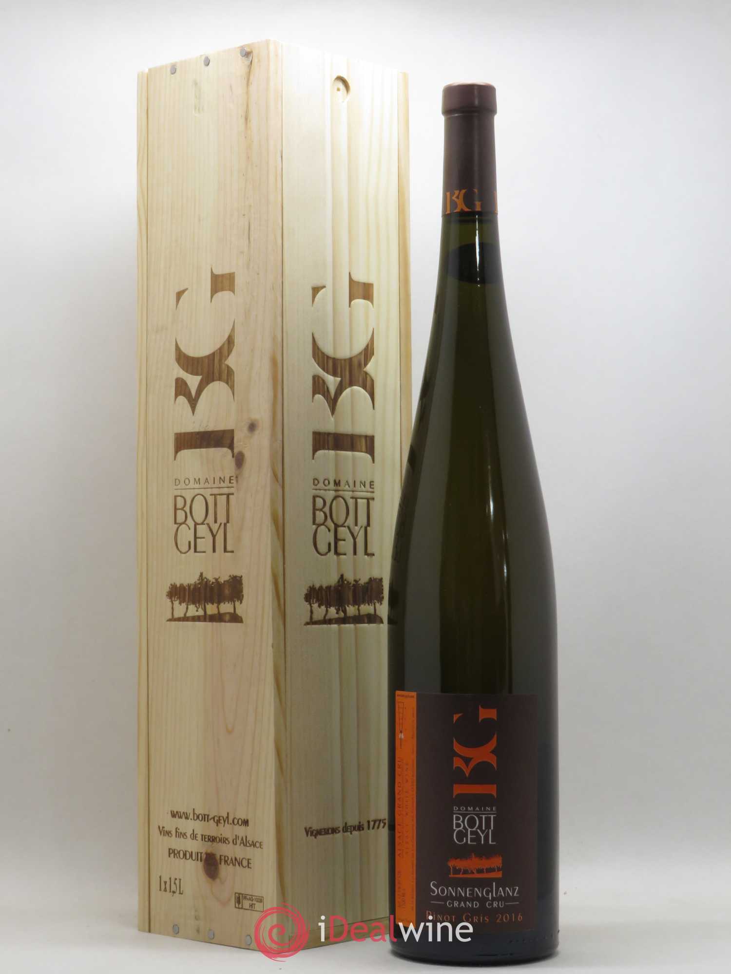 Alsace Pinot Gris Grand Cru Sonnenglanz Bott-Geyl (Domaine) (sans prix de réserve) 2016 - Lot de 1 magnum - 0