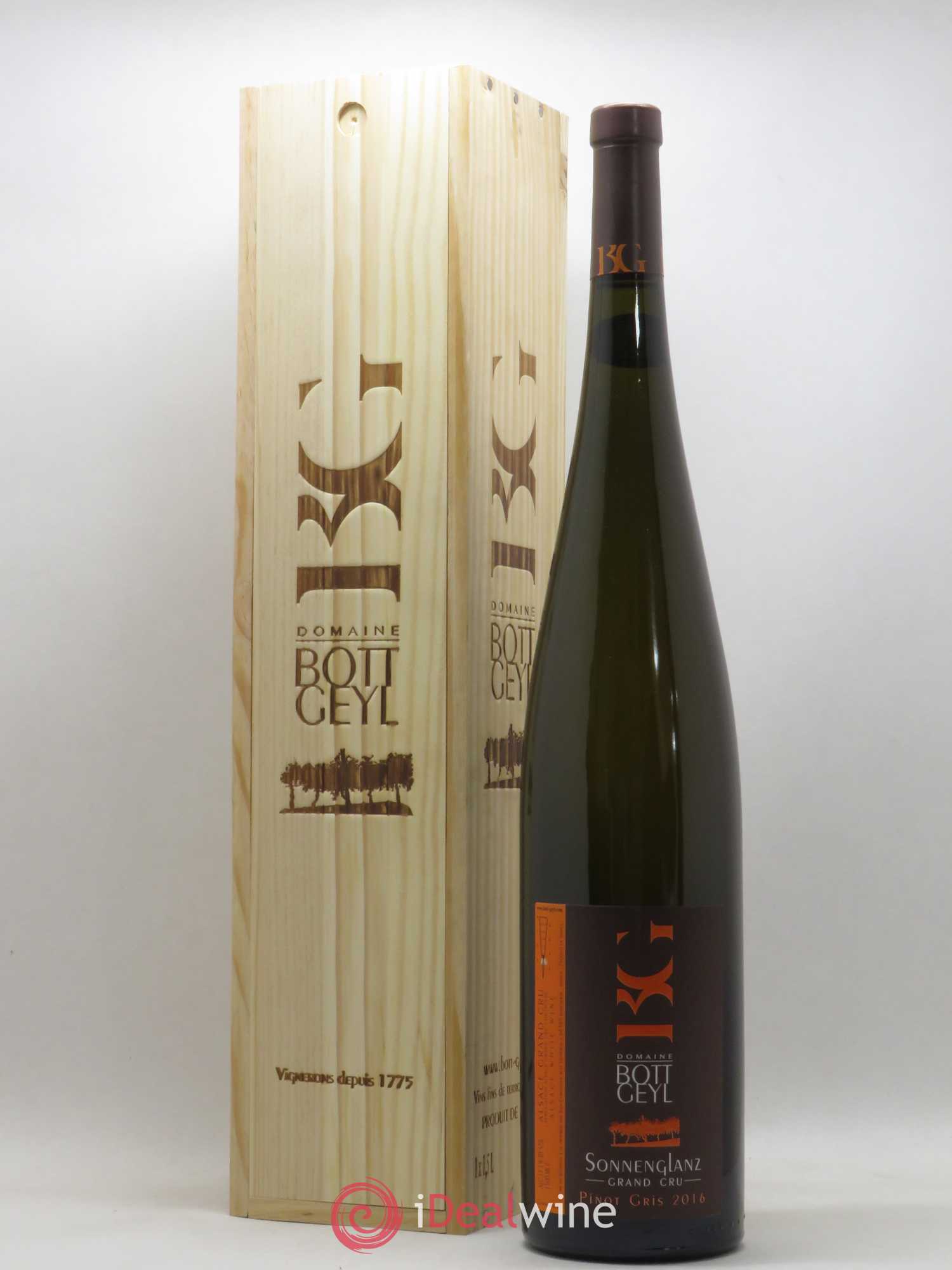 Alsace Pinot Gris Grand Cru Sonnenglanz Bott-Geyl (Domaine) (sans prix de réserve) 2016 - Lot de 1 magnum - 0