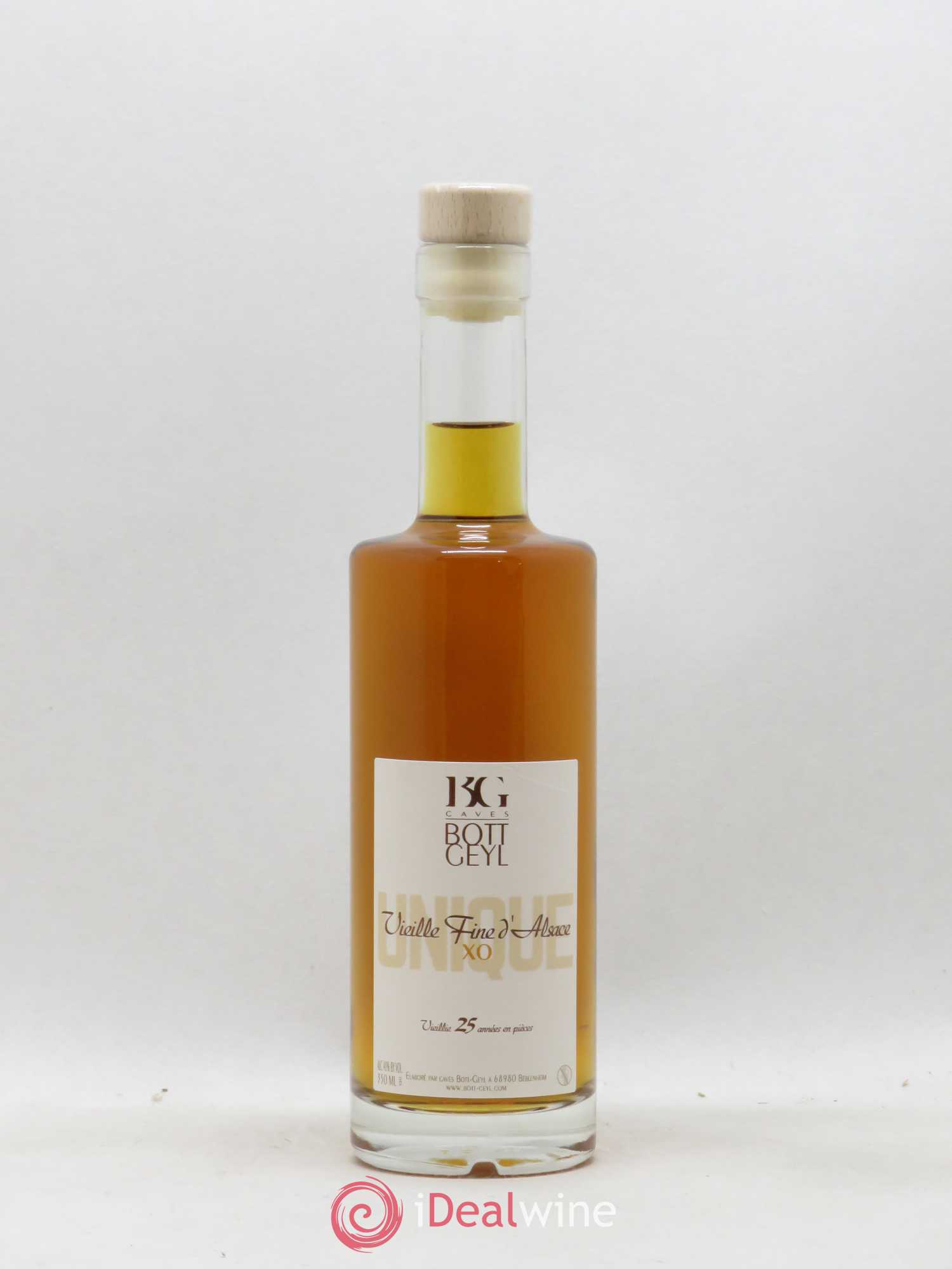 Vieille Fine d'Alsace 25 ans d'age Bott-Geyl (Domaine) Unique XO 35cl (sans prix de réserve) - Lot de 1 demi bouteille - 1