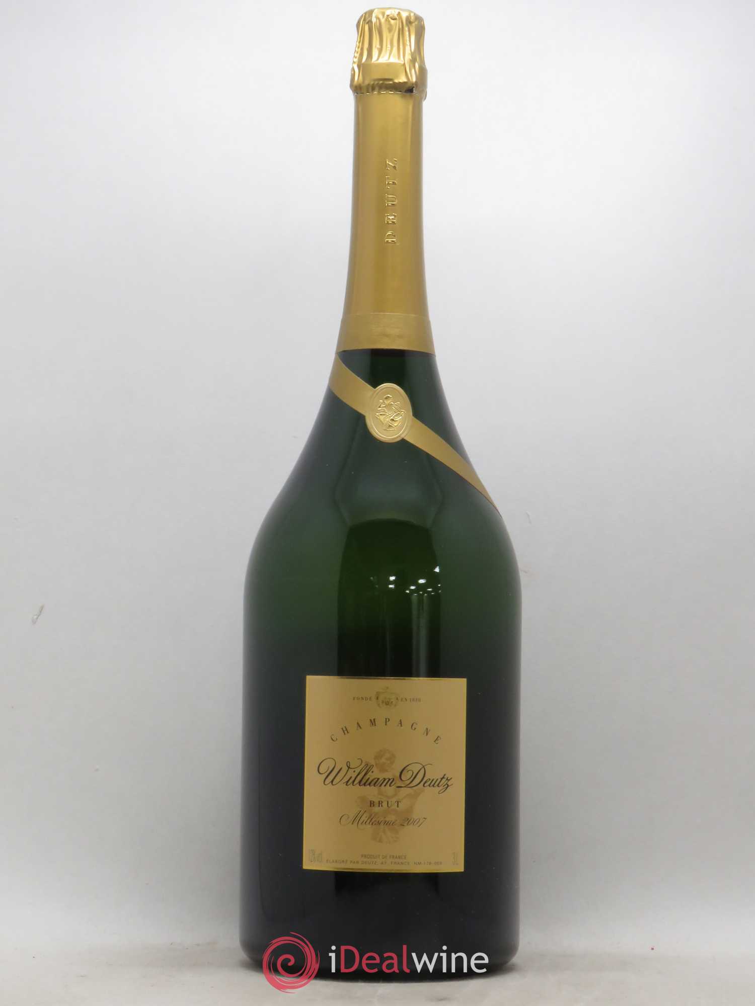 Cuvée William Deutz Deutz (sans prix de réserve) 2007 - Lot de 1 jeroboam - 0