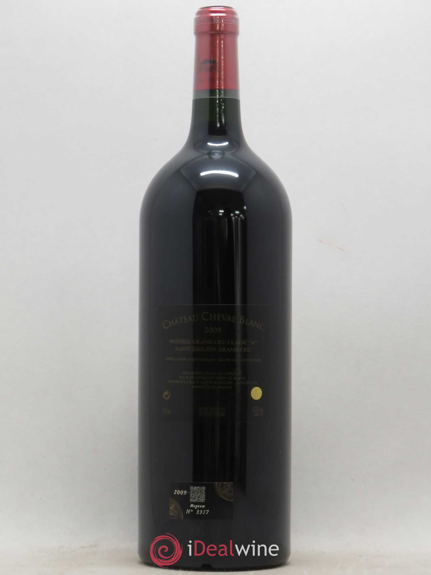 Château Cheval Blanc 1er Grand Cru Classé A (sans prix de réserve) 2009 - Lot de 1 magnum - 2