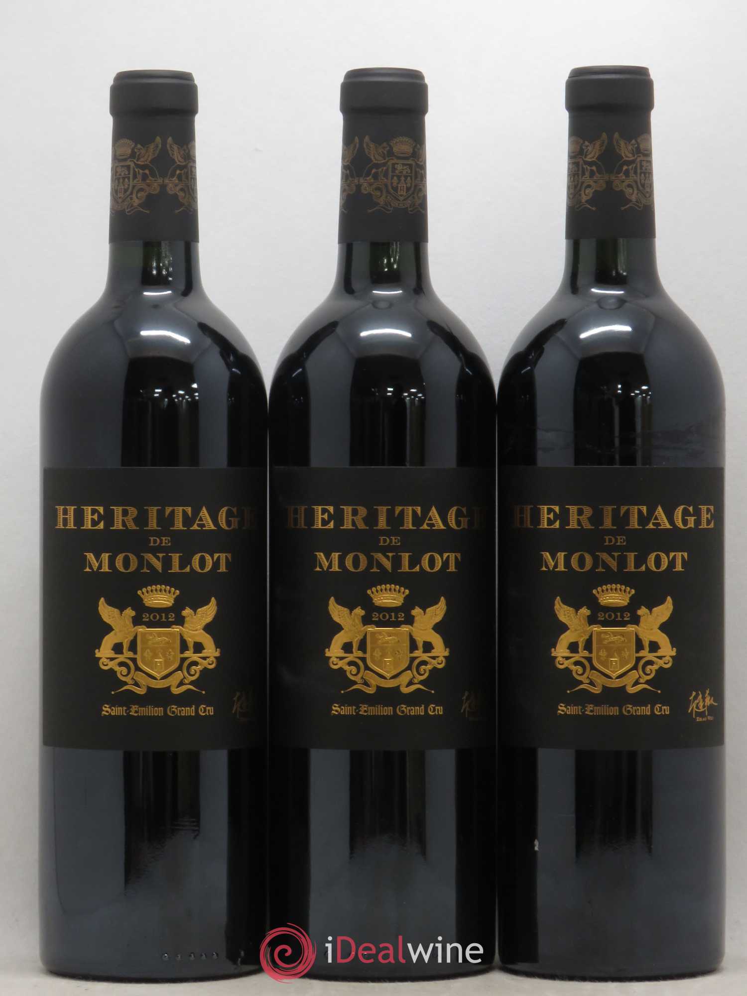 Héritage de Monlot Grand Cru  (no reserve) 2012 - Lot of 12 bottles - 4