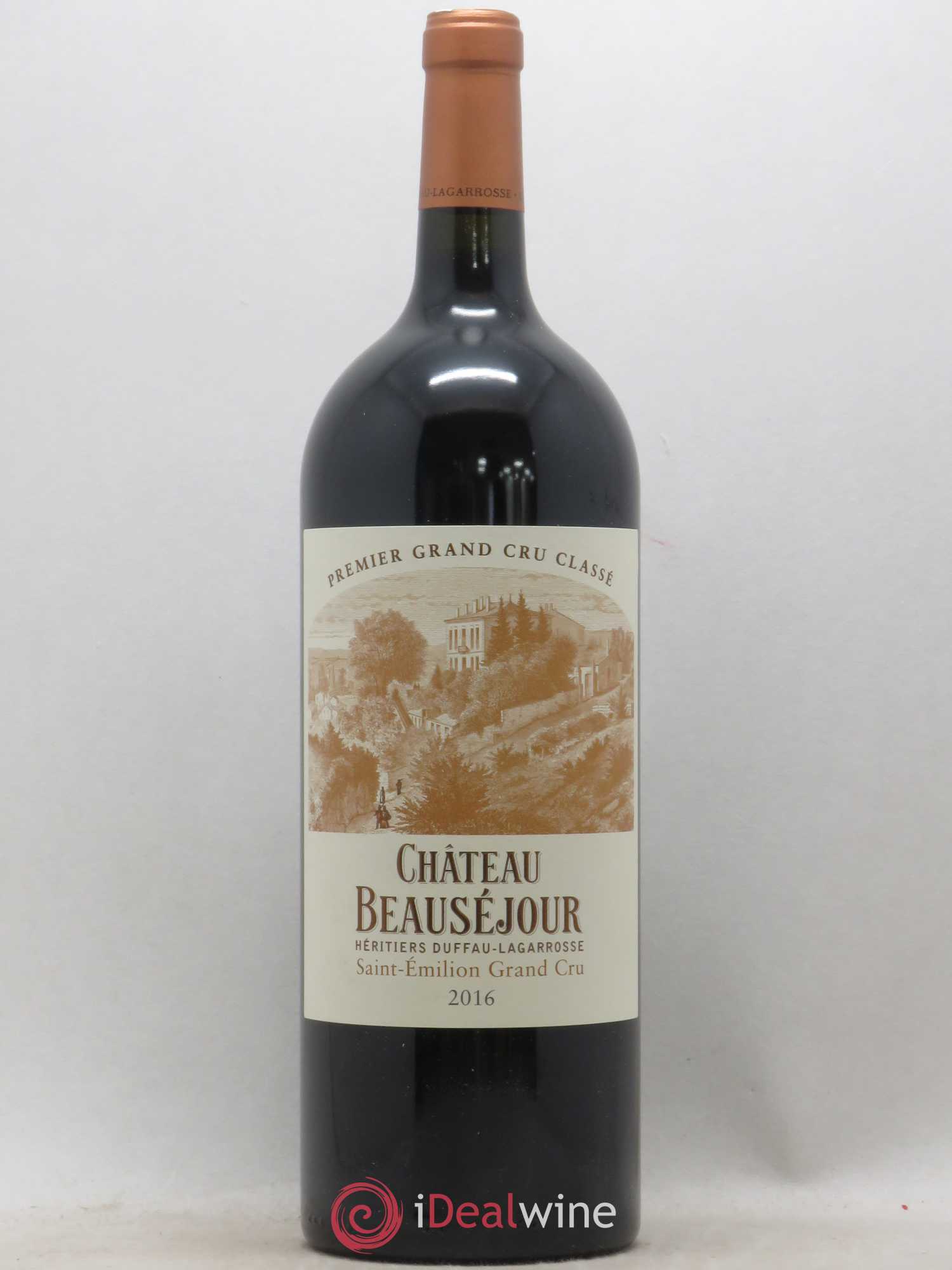 Château Beauséjour (Duffau-Lagarrosse) 1er Grand Cru Classé B  (sans prix de réserve) 2016 - Lot de 1 magnum - 1