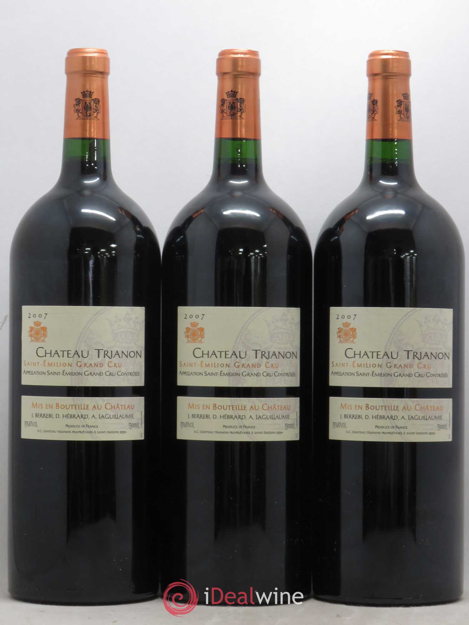 Château Trianon  (sans prix de réserve) 2007 - Lot de 6 magnums - 1