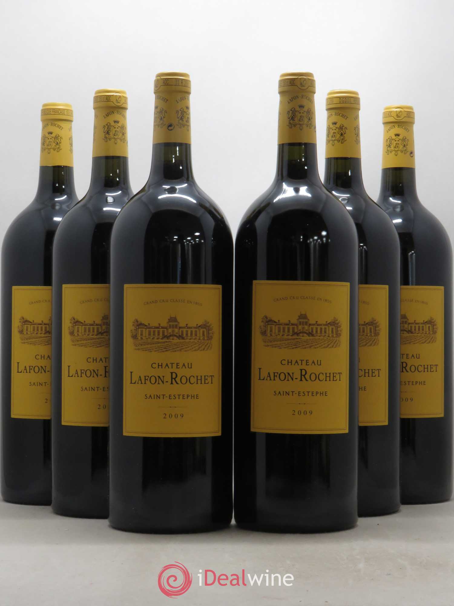 Château Lafon Rochet 4ème Grand Cru Classé (sans prix de réserve) 2009 - Lot de 6 magnums - 0