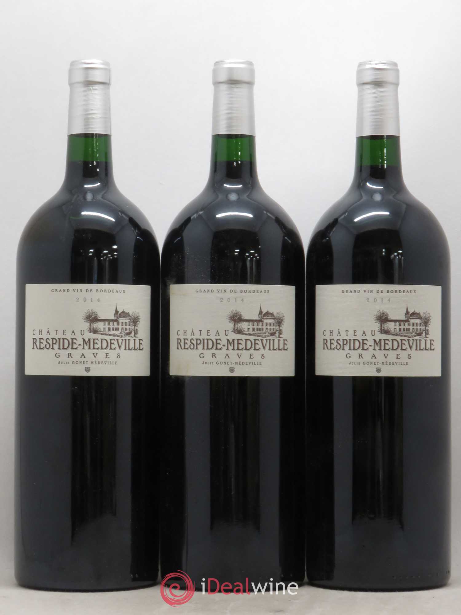 Château Respide Médeville (sans prix de réserve) 2014 - Lot de 6 magnums - 2