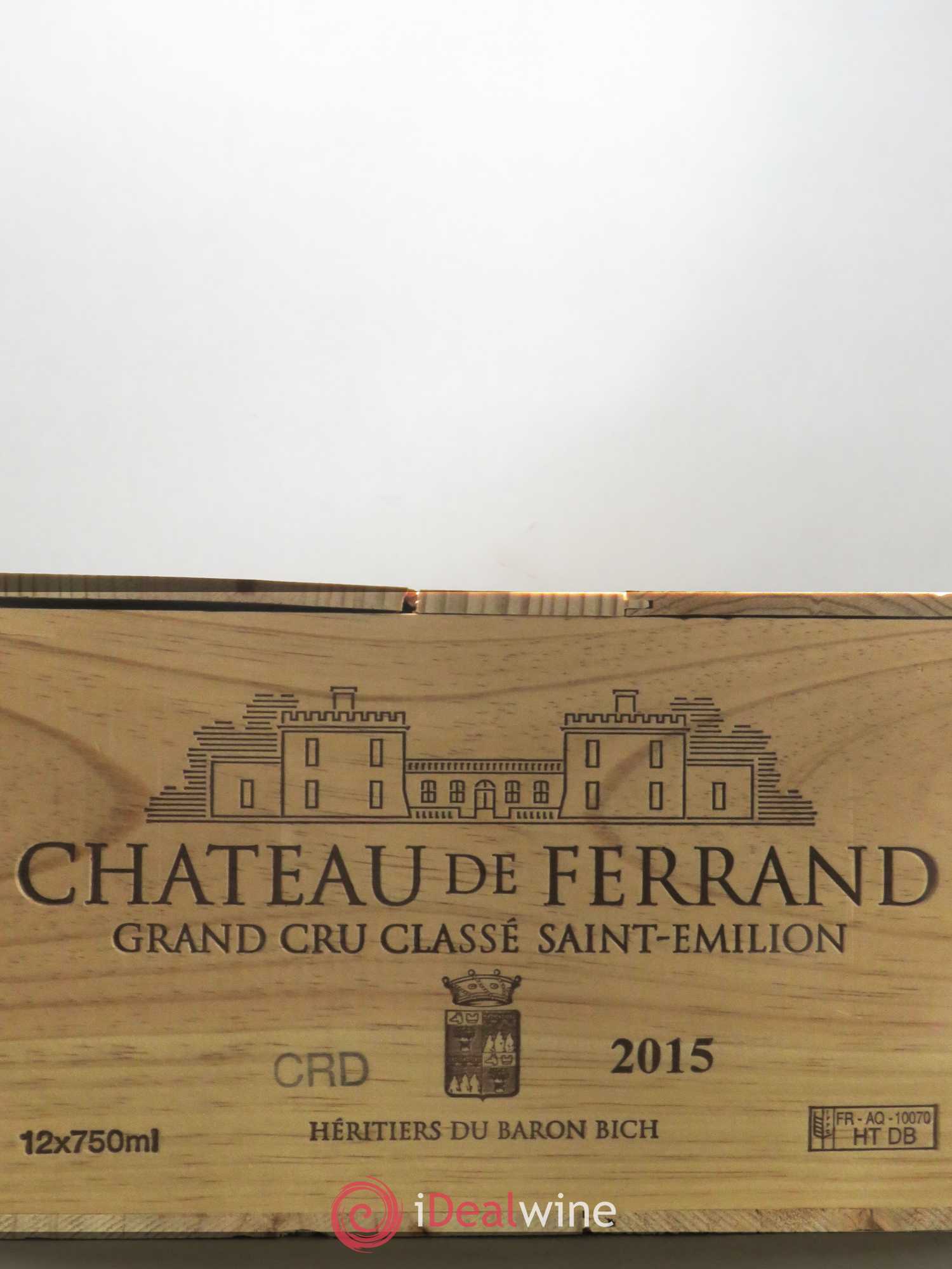 Château de Ferrand Grand Cru Classé (sans prix de réserve) 2015 - Lot de 12 bouteilles - 5