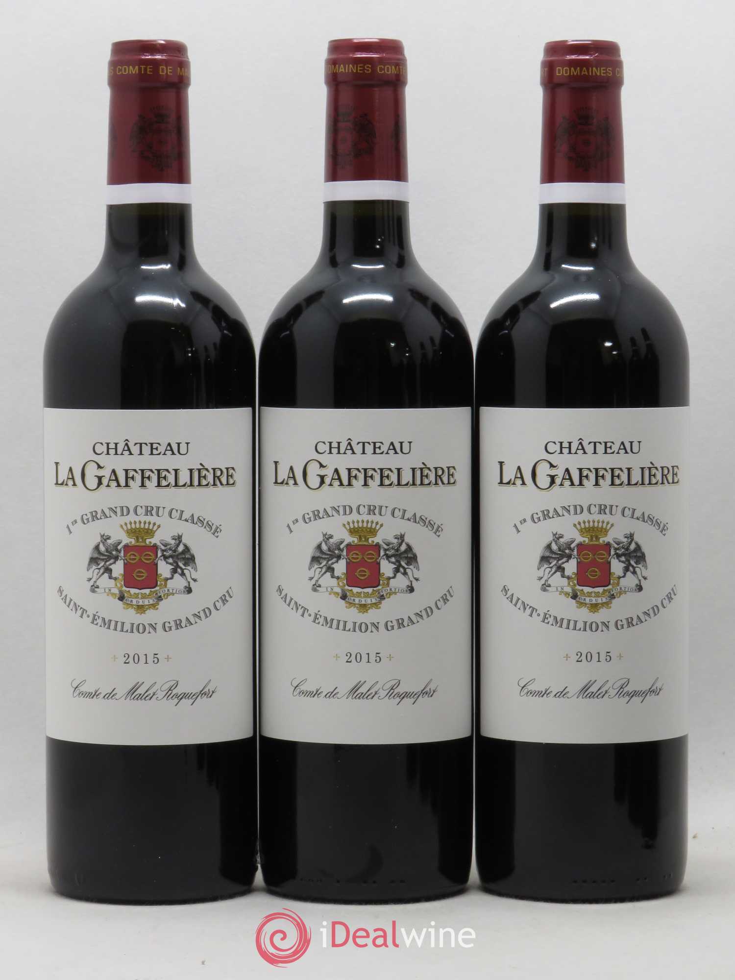 Château la Gaffelière 1er Grand Cru Classé B (sans prix de réserve) 2015 - Lot de 6 bouteilles - 1