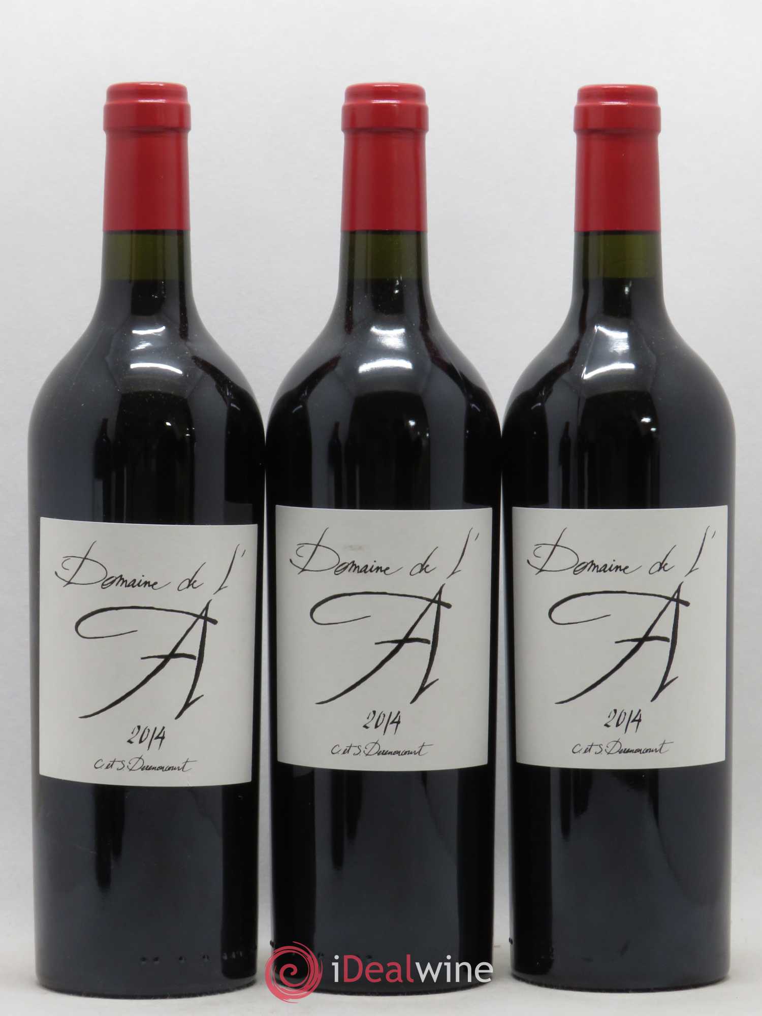 Domaine de l'A (sans prix de réserve) 2014 - Lot de 6 bouteilles - 3