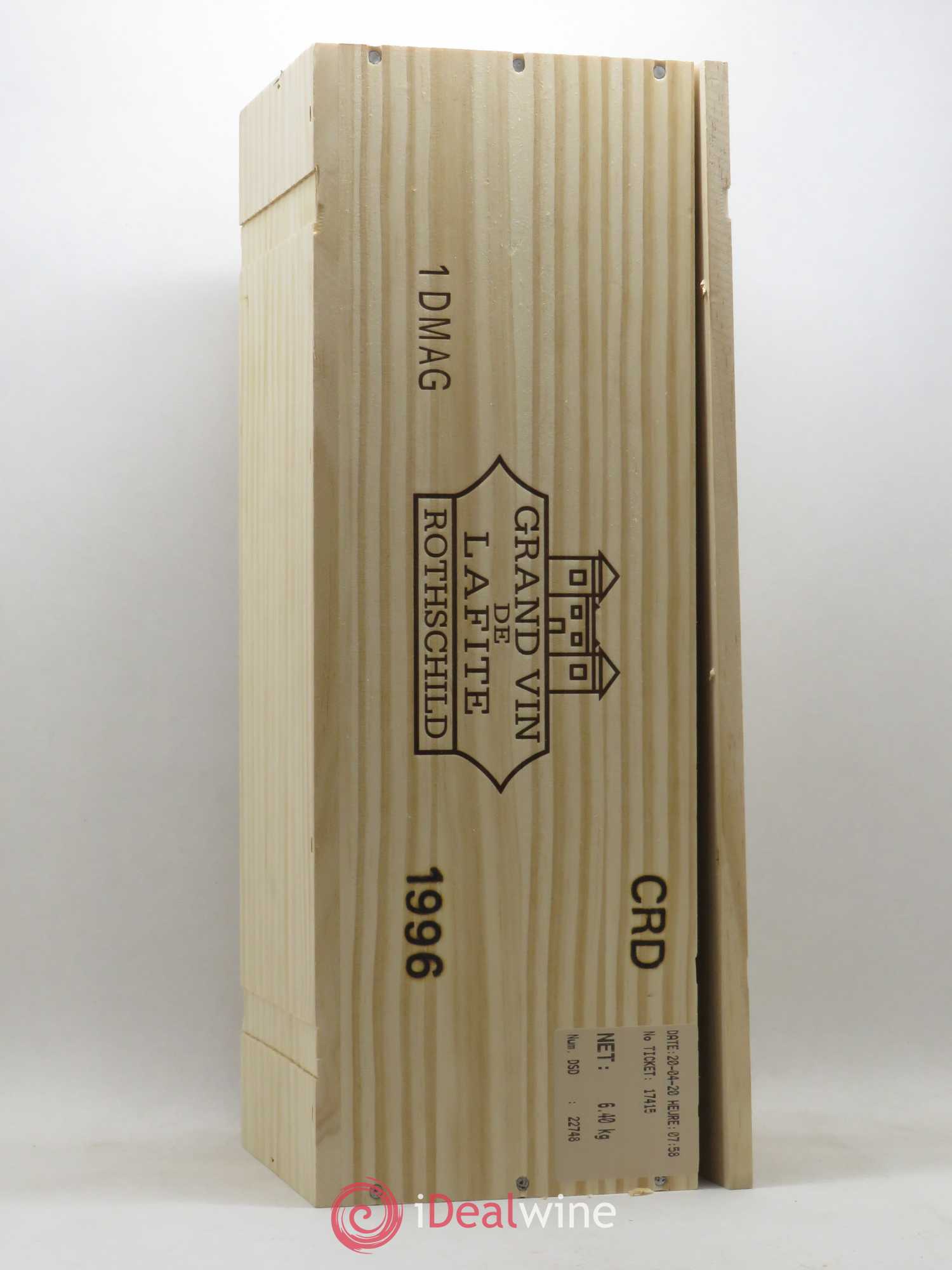 Château Lafite Rothschild 1er Grand Cru Classé (sans prix de réserve) 1996 - Lot de 1 double magnum - 3