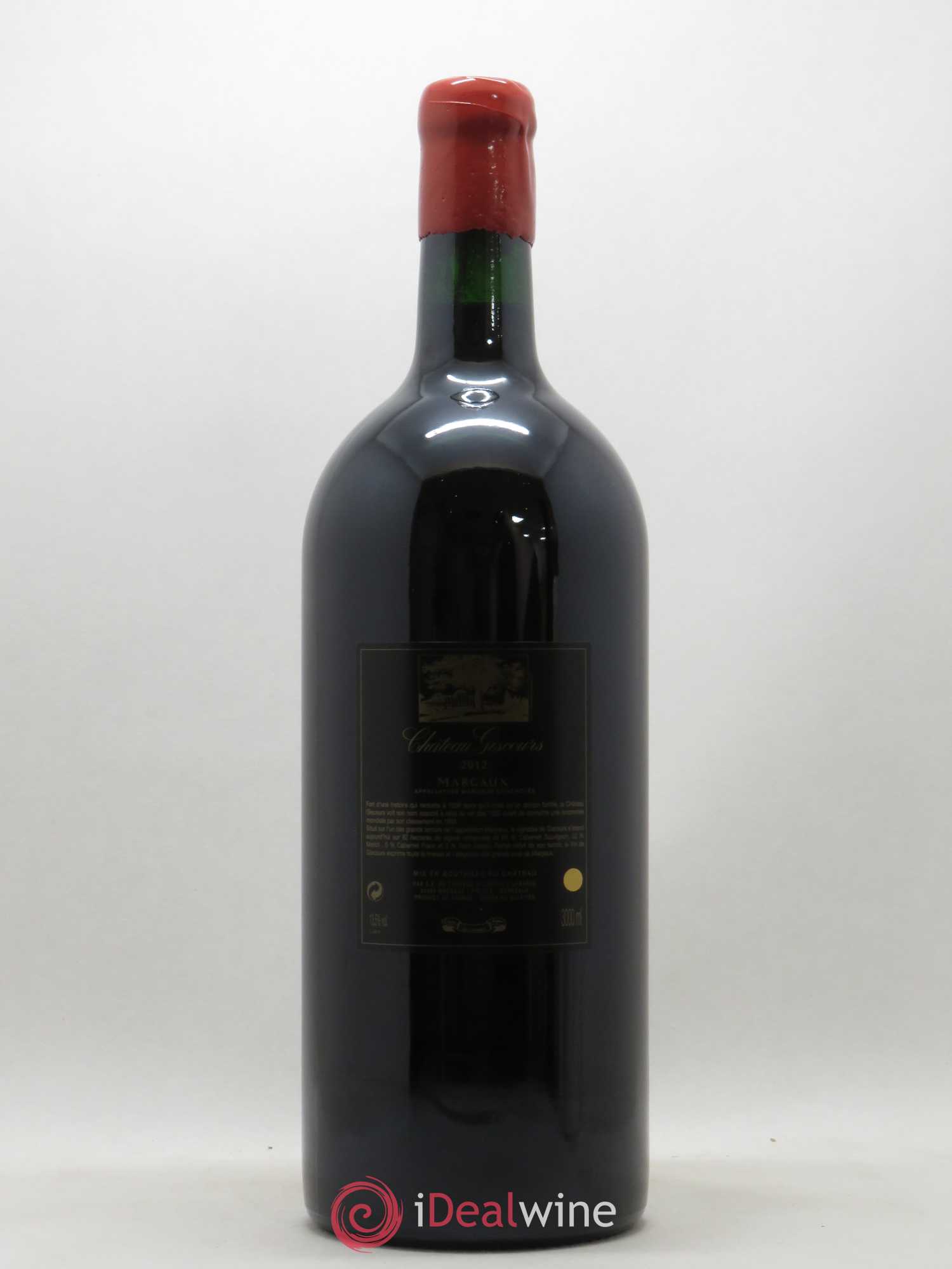 Château Giscours 3ème Grand Cru Classé (sans prix de réserve) 2012 - Lot de 1 double magnum - 2