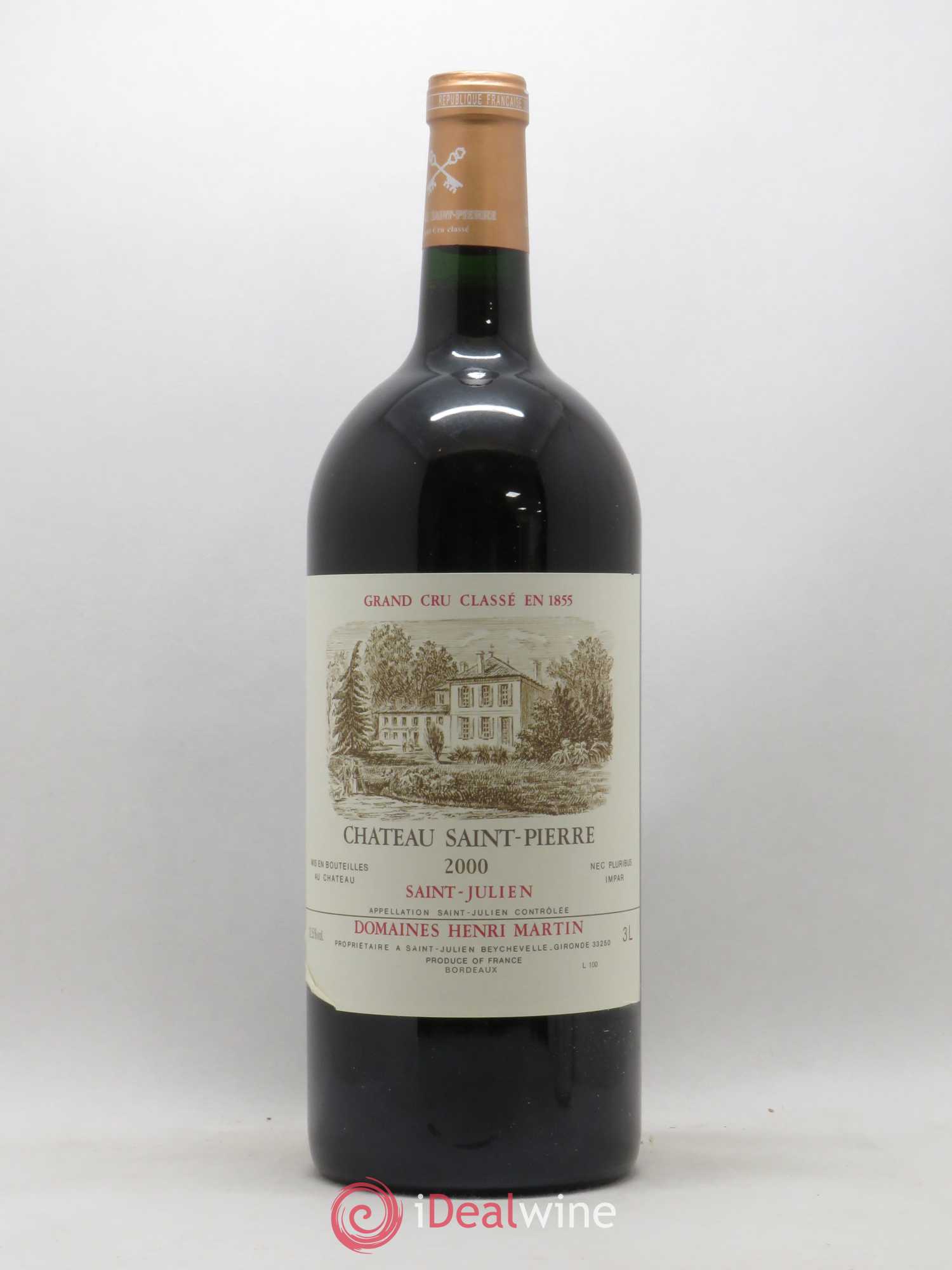 Château Saint-Pierre 4ème Grand Cru Classé  (sans prix de réserve) 2000 - Lot de 1 double magnum - 1