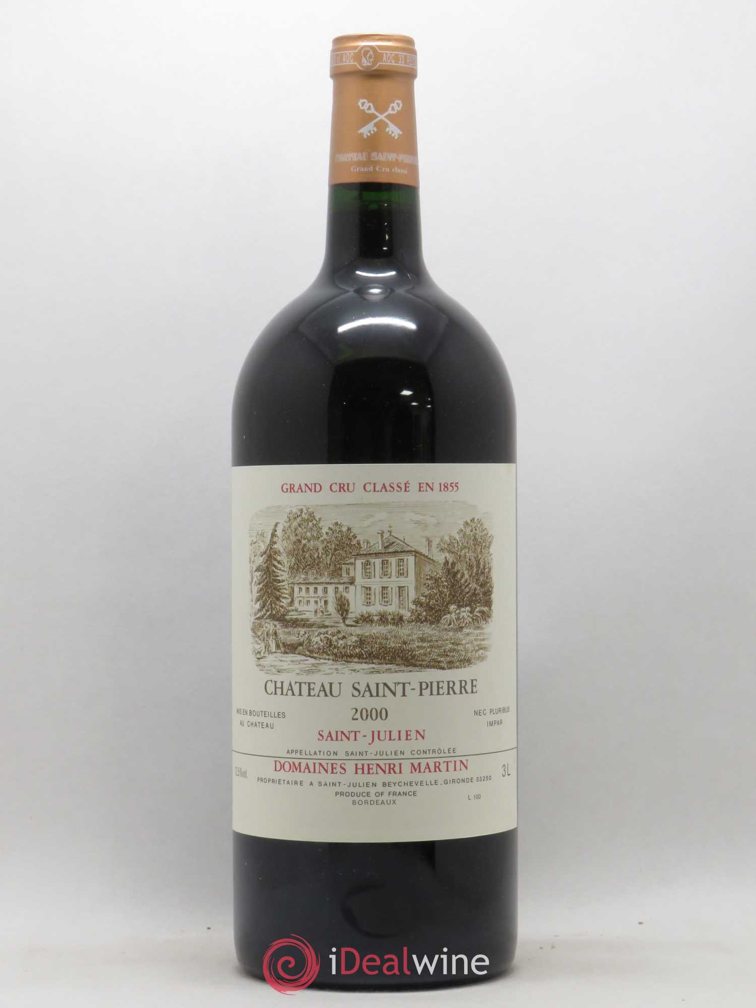 Château Saint-Pierre 4ème Grand Cru Classé  (senza prezzo di riserva) 2000 - Lotto di 1 jéroboam - 1