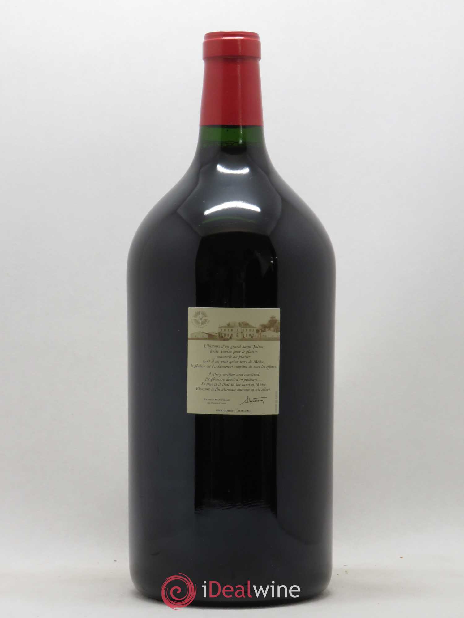 Château Branaire Ducru 4ème Grand Cru Classé  (sans prix de réserve) 2004 - Lot de 1 double magnum - 2