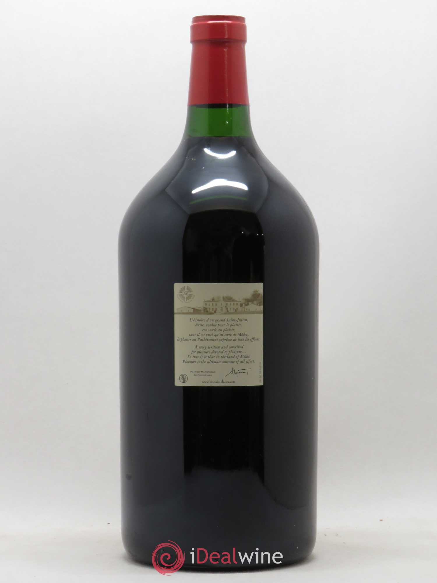 Château Branaire Ducru 4ème Grand Cru Classé (sans prix de réserve) 2005 - Lot de 1 double magnum - 2
