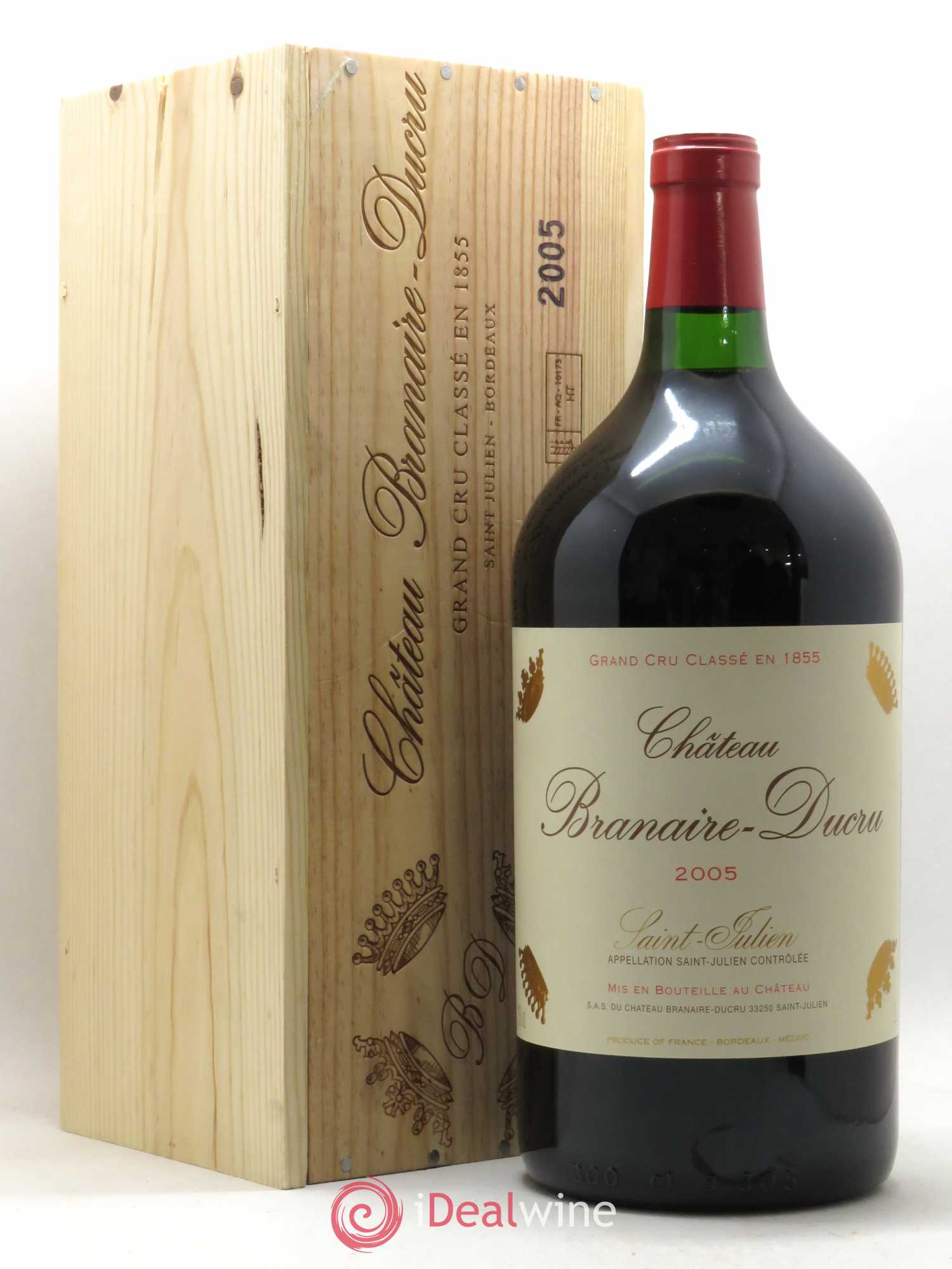 Château Branaire Ducru 4ème Grand Cru Classé (sans prix de réserve) 2005 - Lot de 1 double magnum - 0