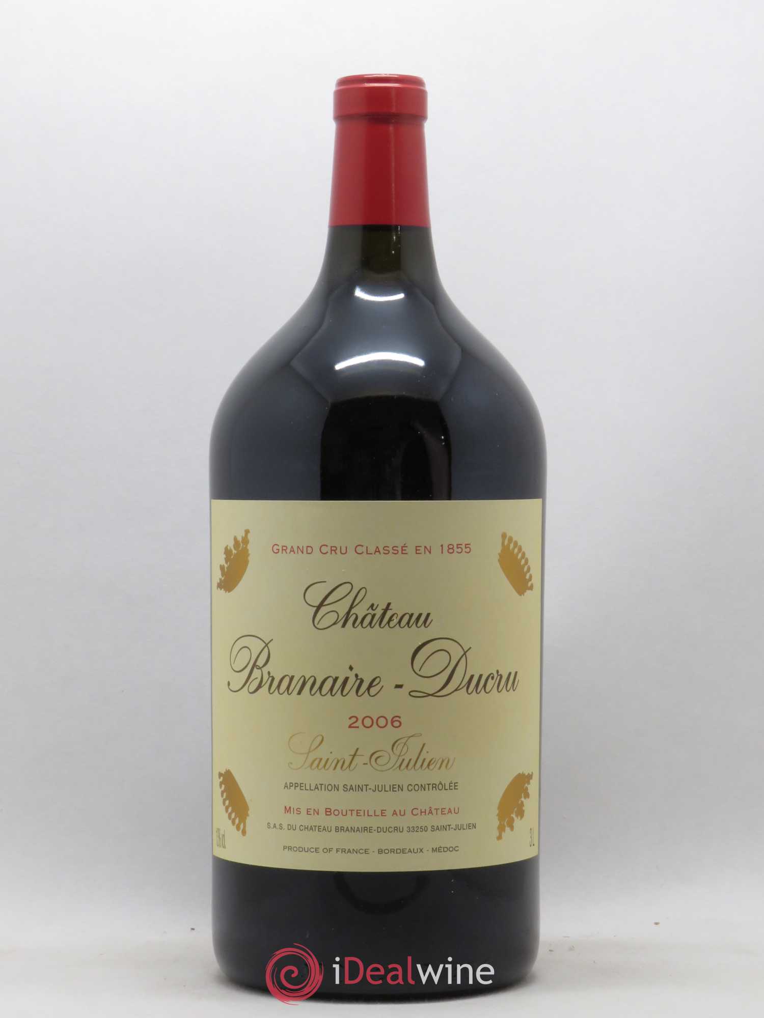 Château Branaire Ducru 4ème Grand Cru Classé  (sans prix de réserve) 2006 - Lot de 1 double magnum - 1