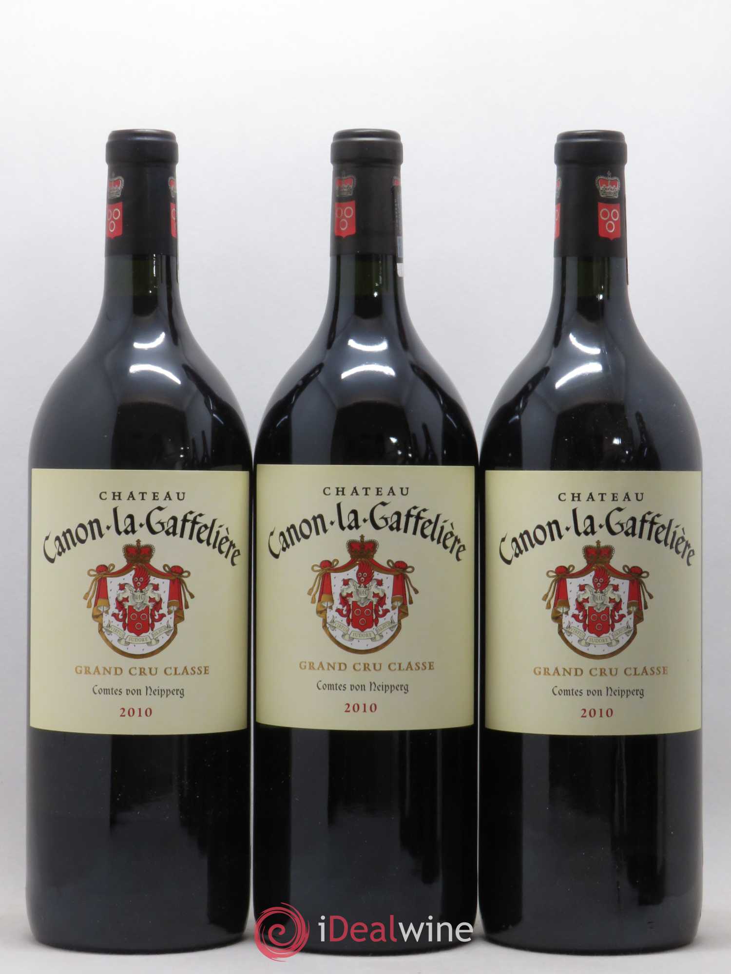 Château Canon la Gaffelière 1er Grand Cru Classé B (sans prix de réserve) 2010 - Lot de 6 magnums - 1