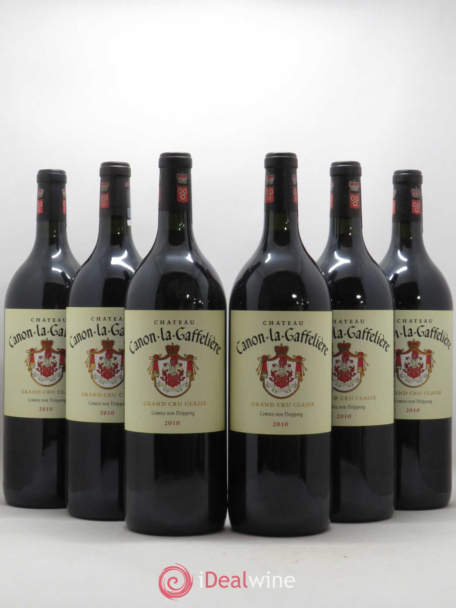 Château Canon la Gaffelière 1er Grand Cru Classé B (sans prix de réserve) 2010 - Lot de 6 magnums - 0