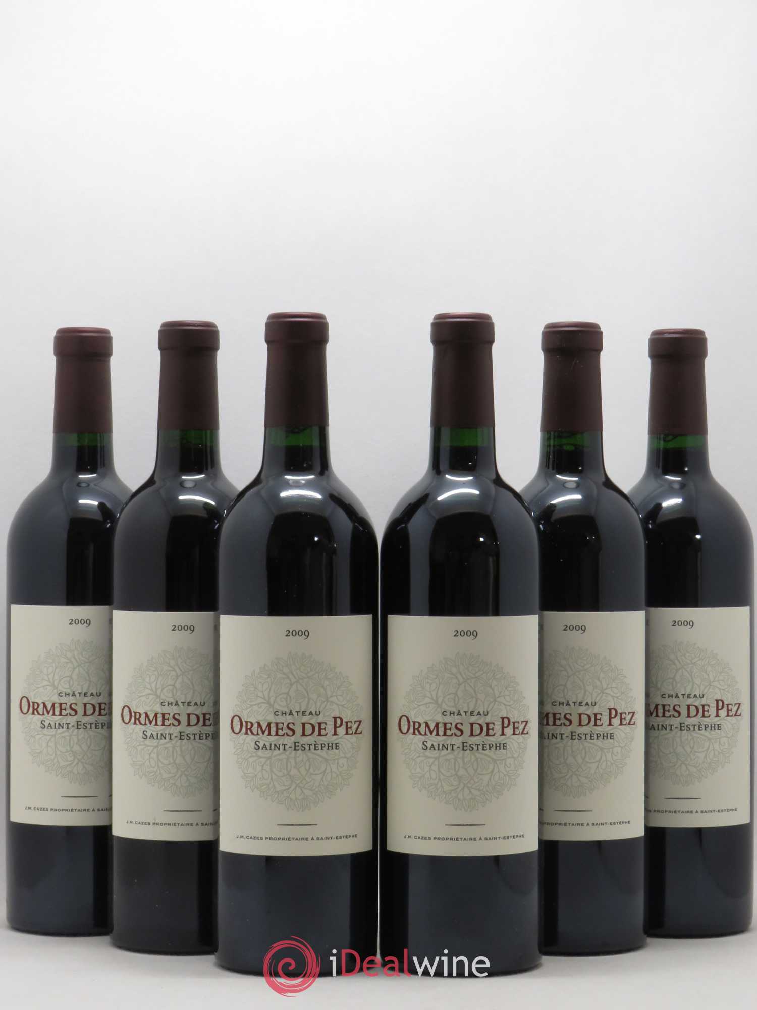 Château les Ormes de Pez (sans prix de réserve) 2009 - Lot de 6 bouteilles - 0