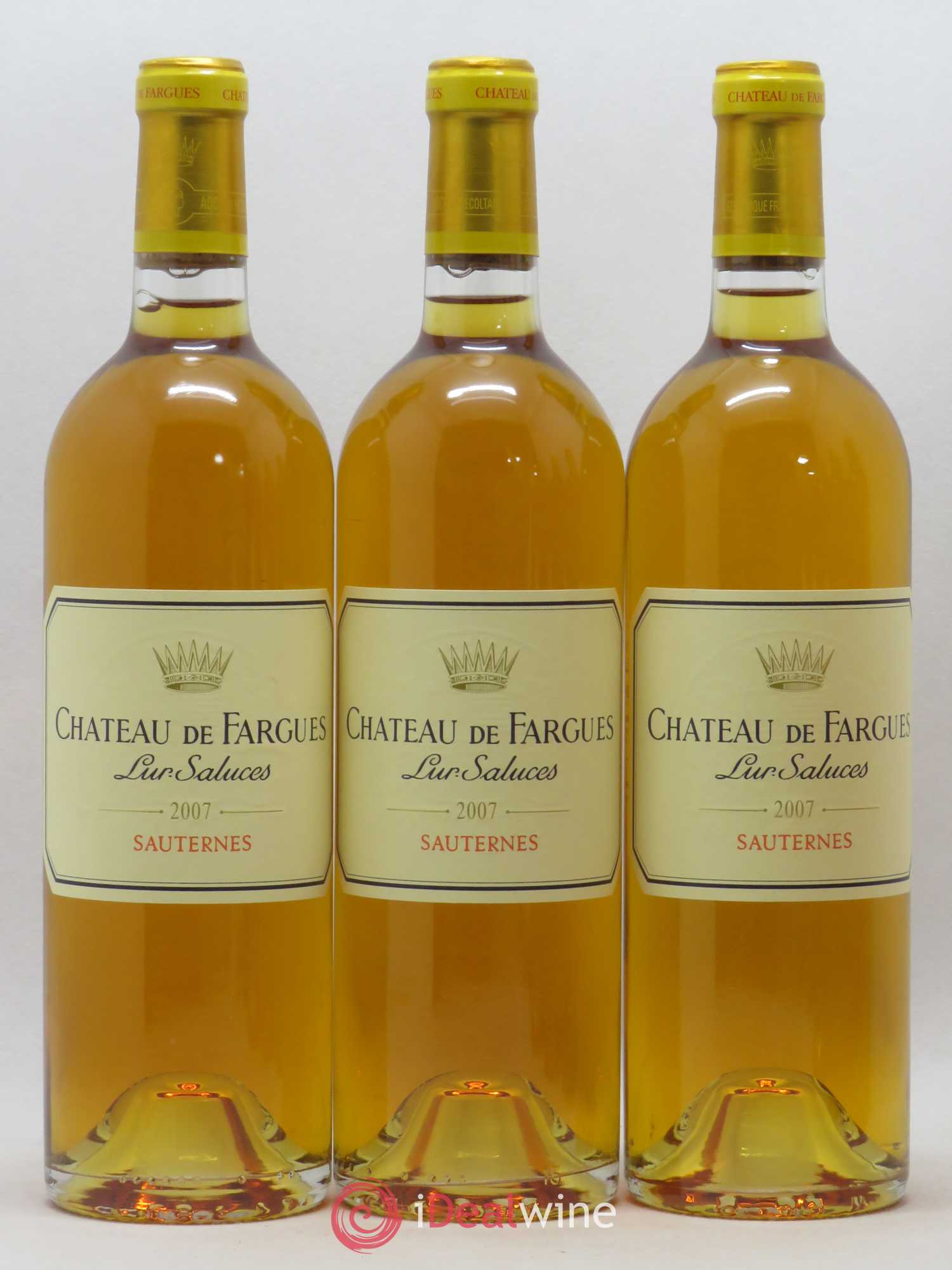 Château de Fargues  (senza prezzo di riserva) 2007 - Lotto di 6 bottiglie - 1
