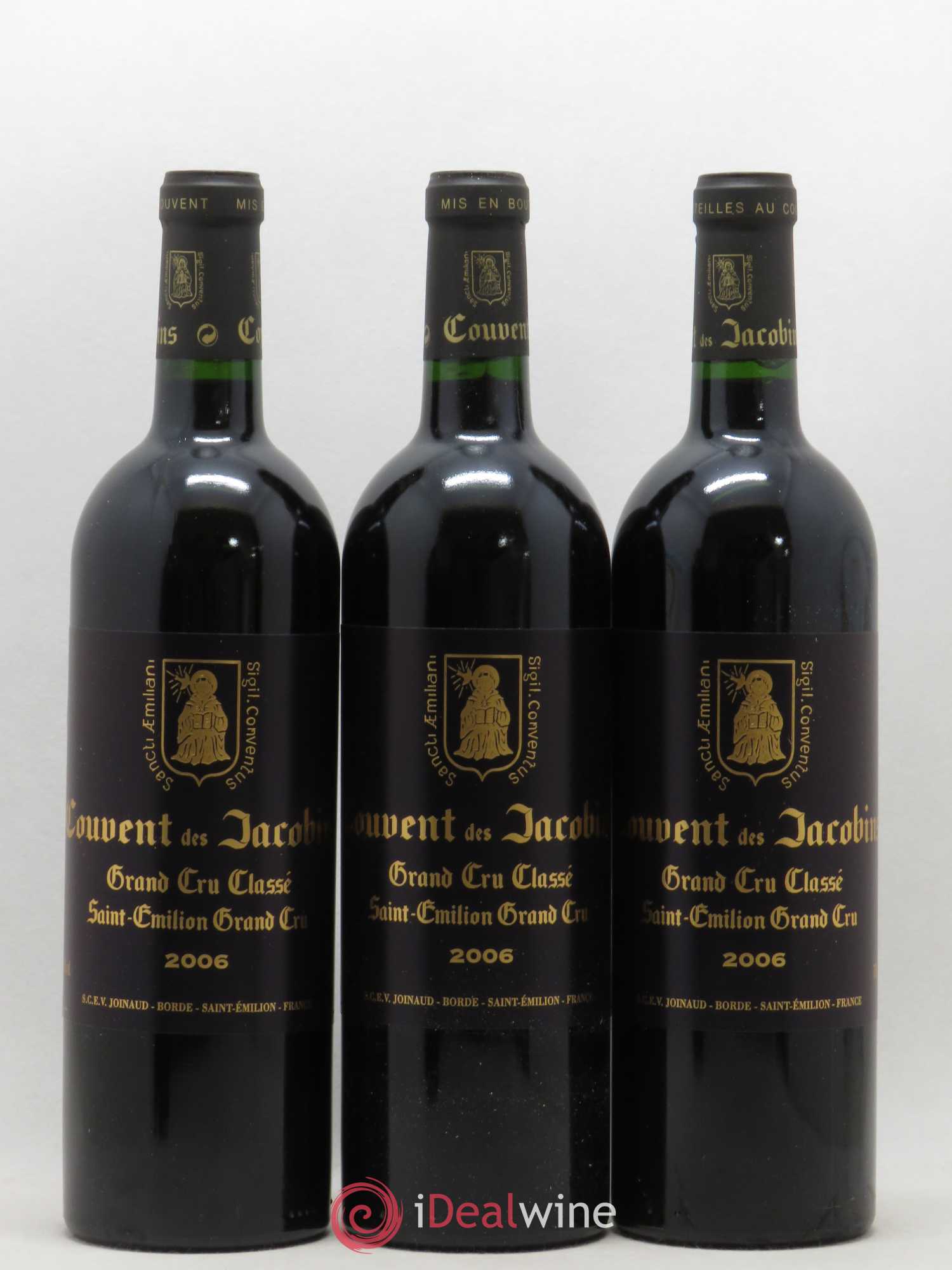 Château Couvent des Jacobins Grand Cru Classé (sans prix de réserve) 2006 - Lot de 12 bouteilles - 4