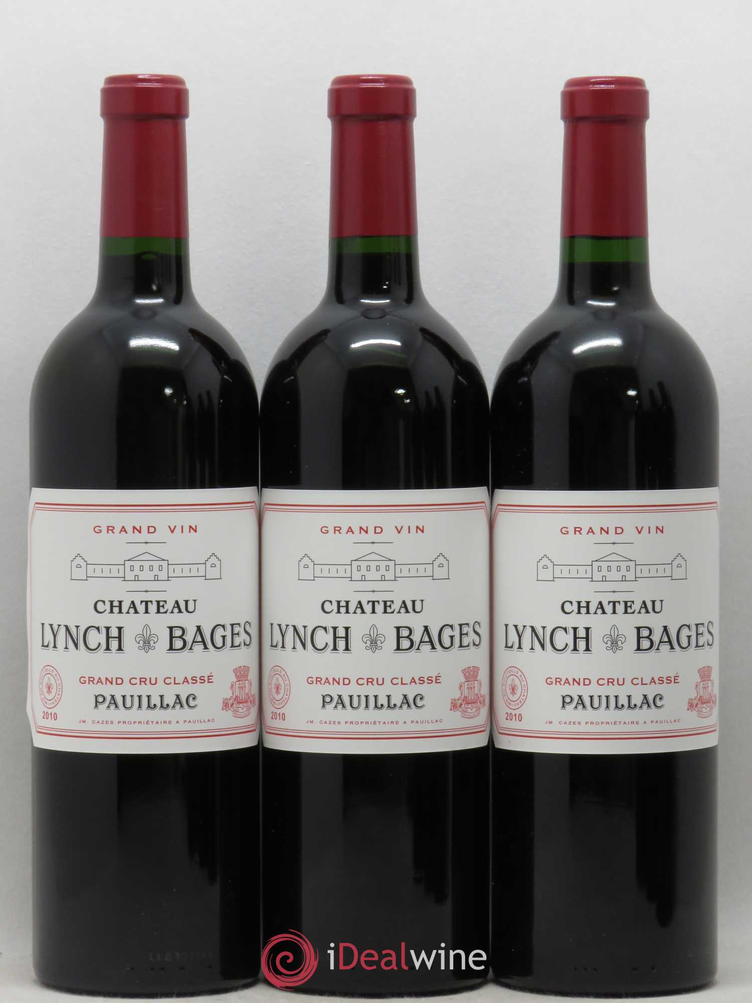 Château Lynch Bages 5ème Grand Cru Classé (senza prezzo di riserva) 2010 - Lotto di 6 bottiglie - 1