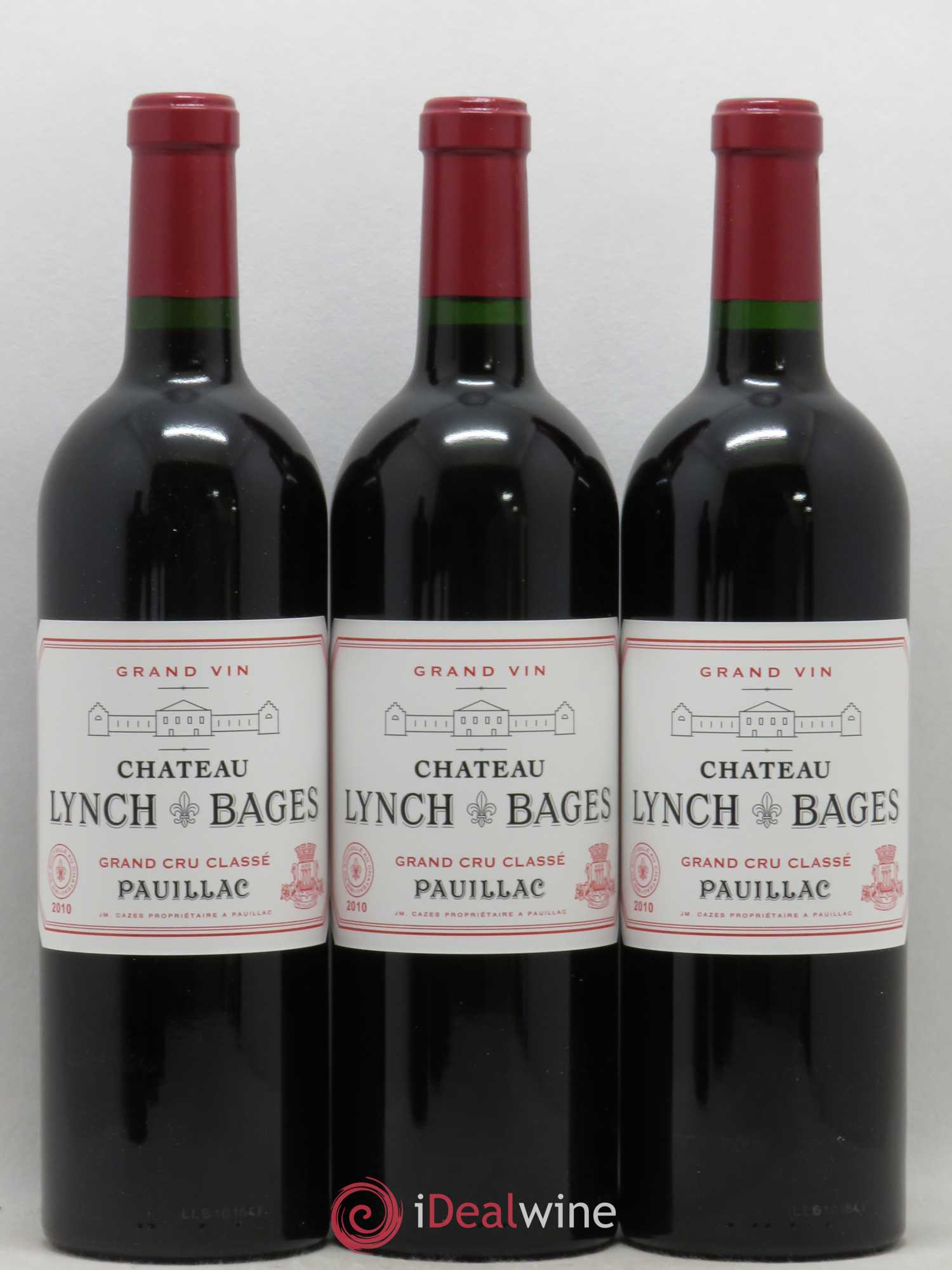 Château Lynch Bages 5ème Grand Cru Classé (senza prezzo di riserva) 2010 - Lotto di 6 bottiglie - 2
