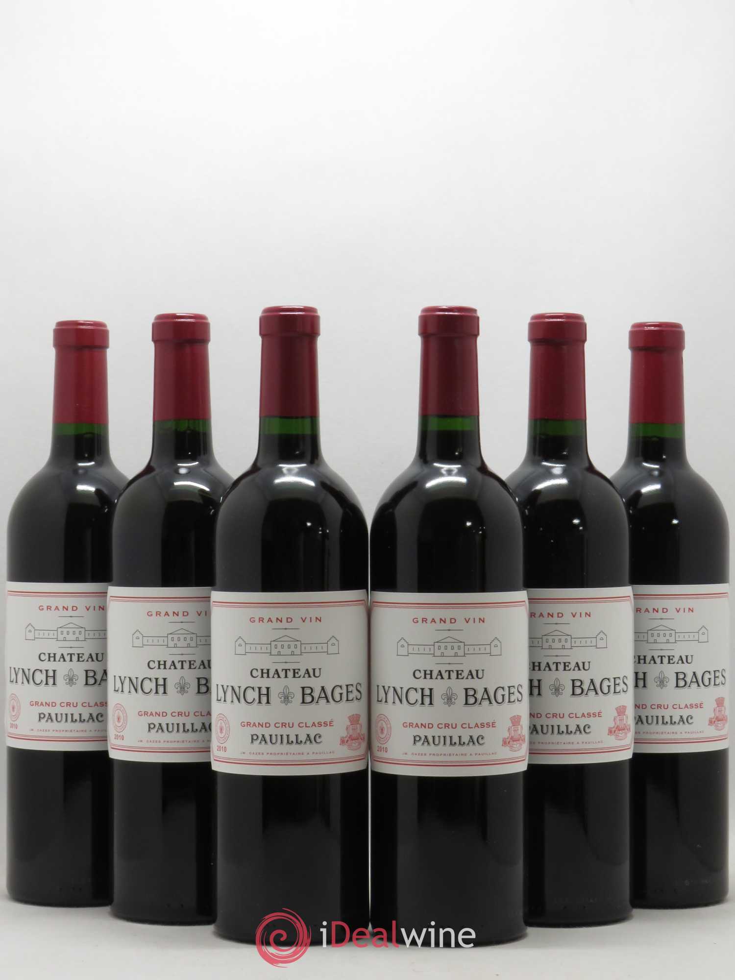 Château Lynch Bages 5ème Grand Cru Classé (senza prezzo di riserva) 2010 - Lotto di 6 bottiglie - 0