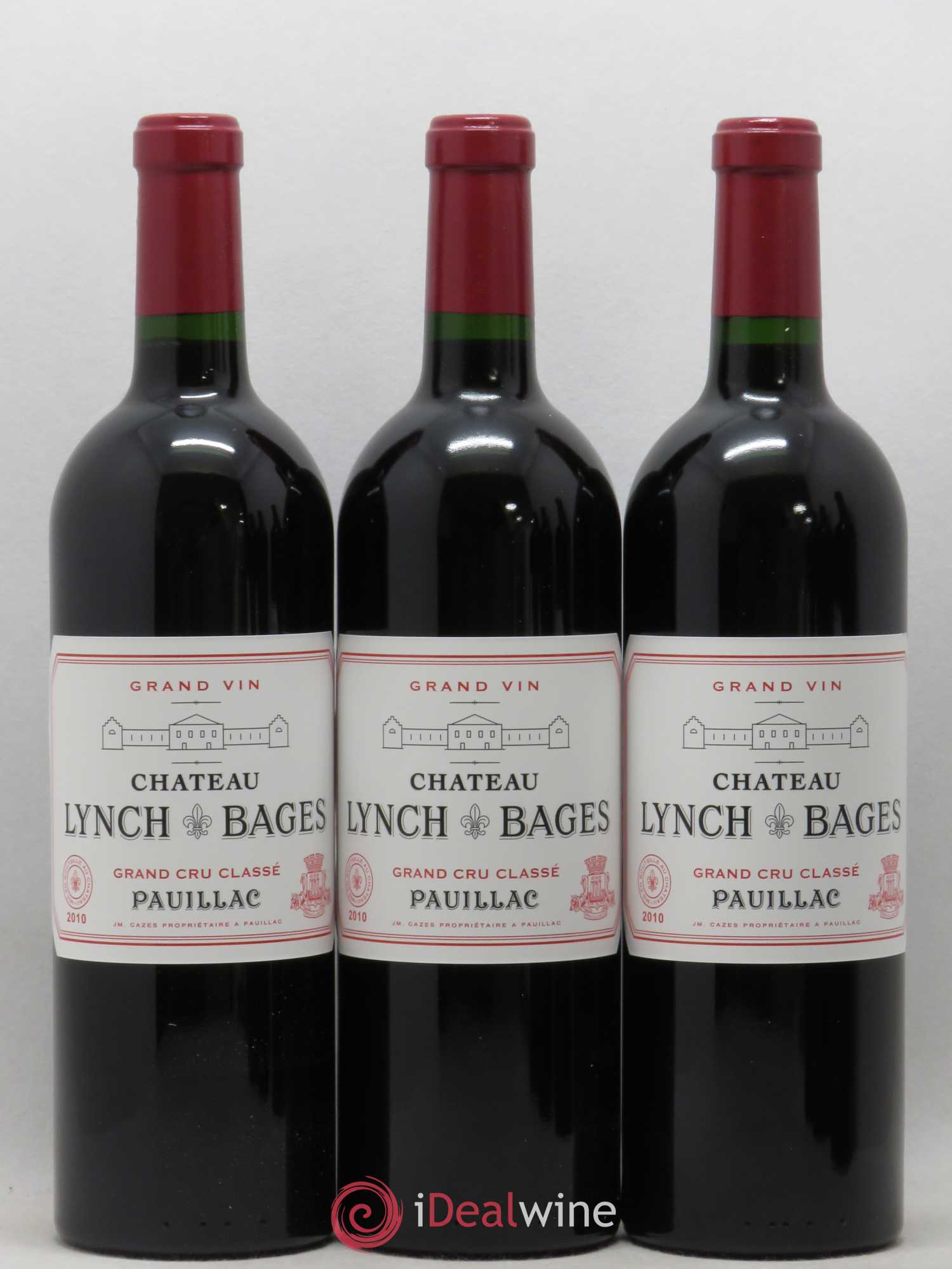 Château Lynch Bages 5ème Grand Cru Classé  (sans prix de réserve) 2010 - Lot de 6 bouteilles - 1