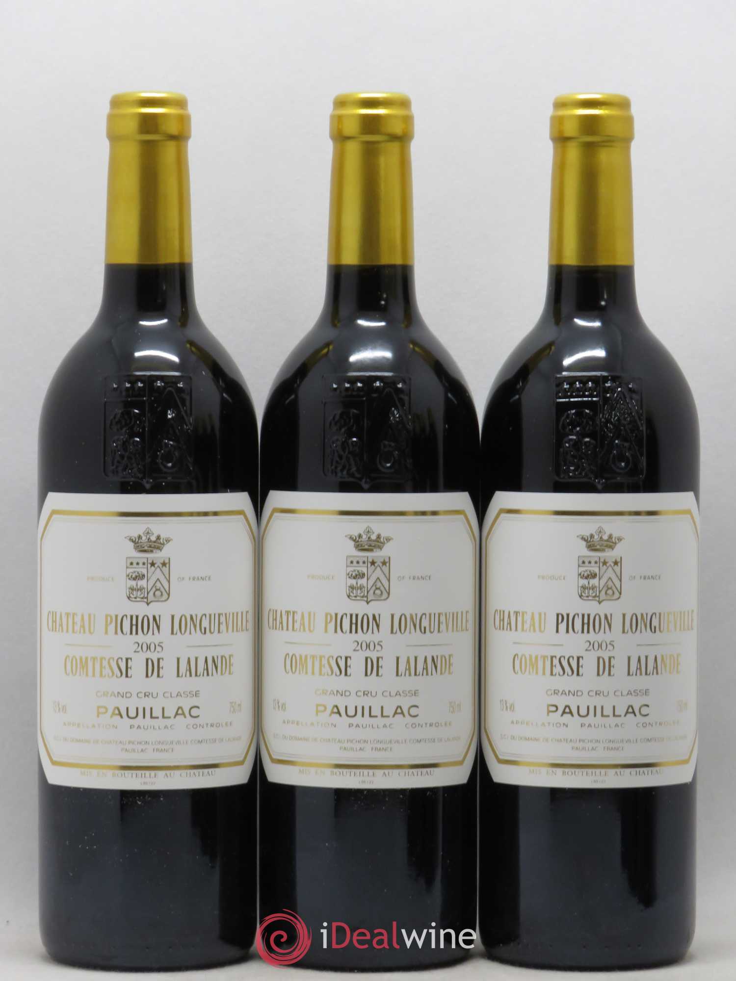 Château Pichon Longueville Comtesse de Lalande 2ème Grand Cru Classé  (sans prix de réserve) 2005 - Lot de 6 bouteilles - 1