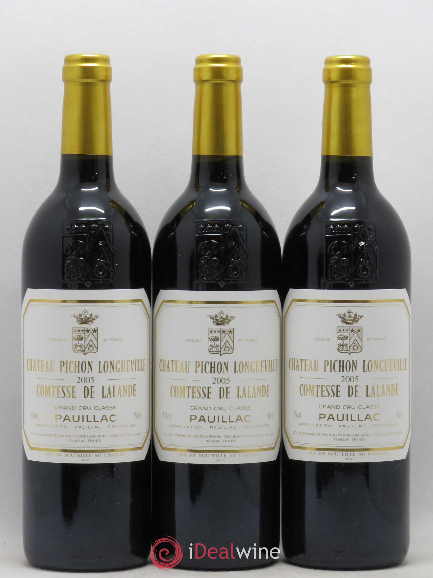 Château Pichon Longueville Comtesse de Lalande 2ème Grand Cru Classé  (sans prix de réserve) 2005 - Lot de 6 bouteilles - 2