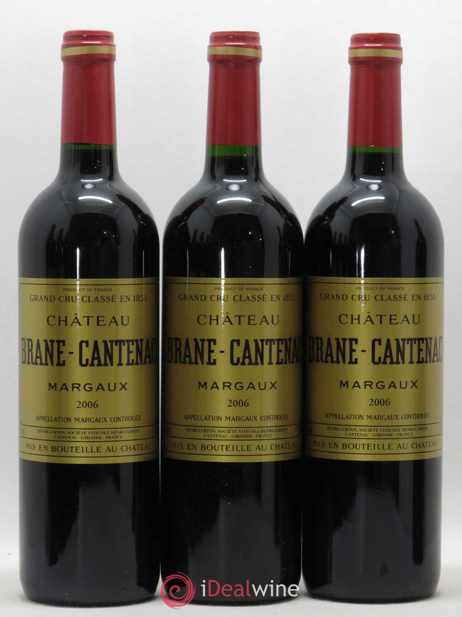 Château Brane Cantenac 2ème Grand Cru Classé  (sans prix de réserve) 2006 - Lot de 12 bouteilles - 2