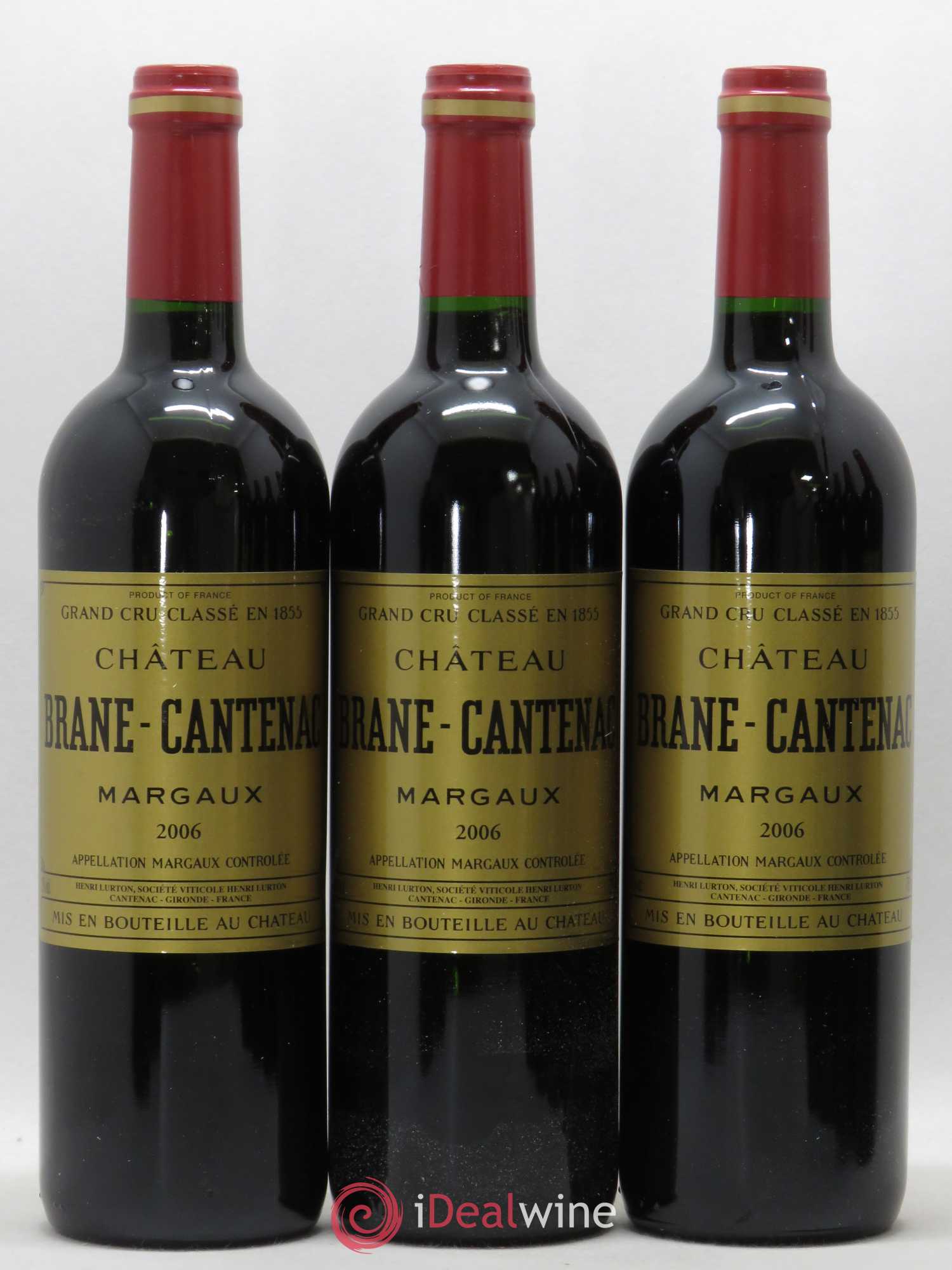 Château Brane Cantenac 2ème Grand Cru Classé  (sans prix de réserve) 2006 - Lot de 12 bouteilles - 4