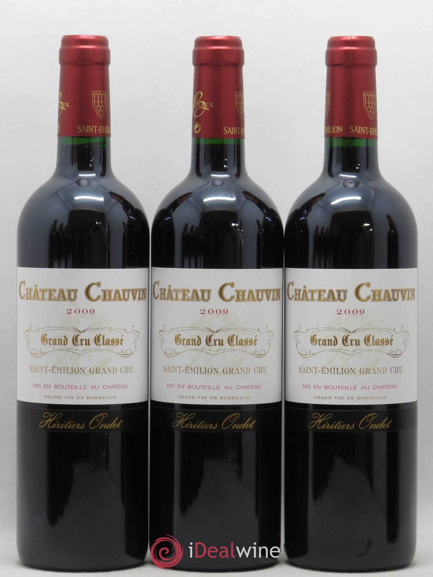 Château Chauvin Grand Cru Classé (sans prix de réserve) 2009 - Lot de 12 bouteilles - 2