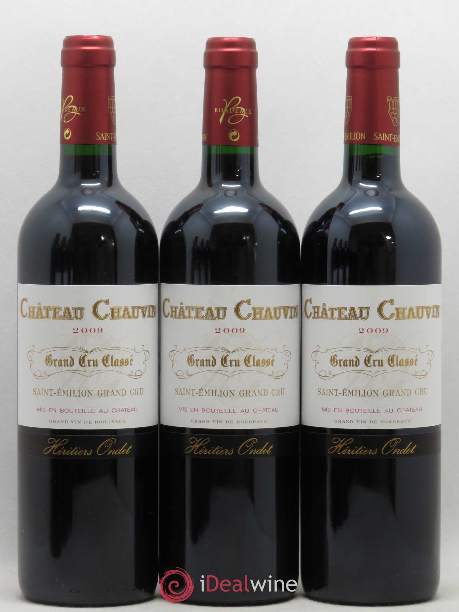 Château Chauvin Grand Cru Classé (sans prix de réserve) 2009 - Lot de 12 bouteilles - 3