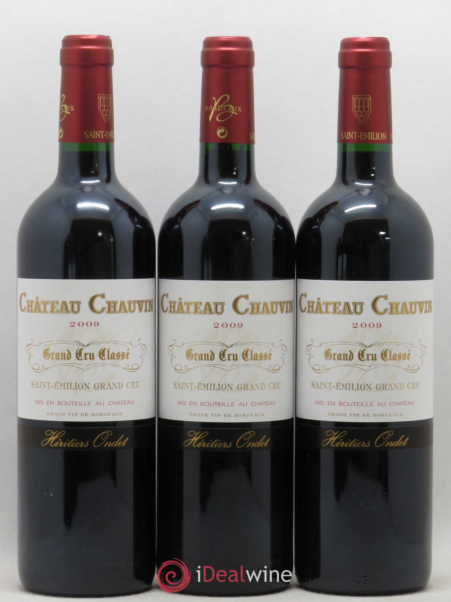 Château Chauvin Grand Cru Classé (sans prix de réserve) 2009 - Lot de 12 bouteilles - 4