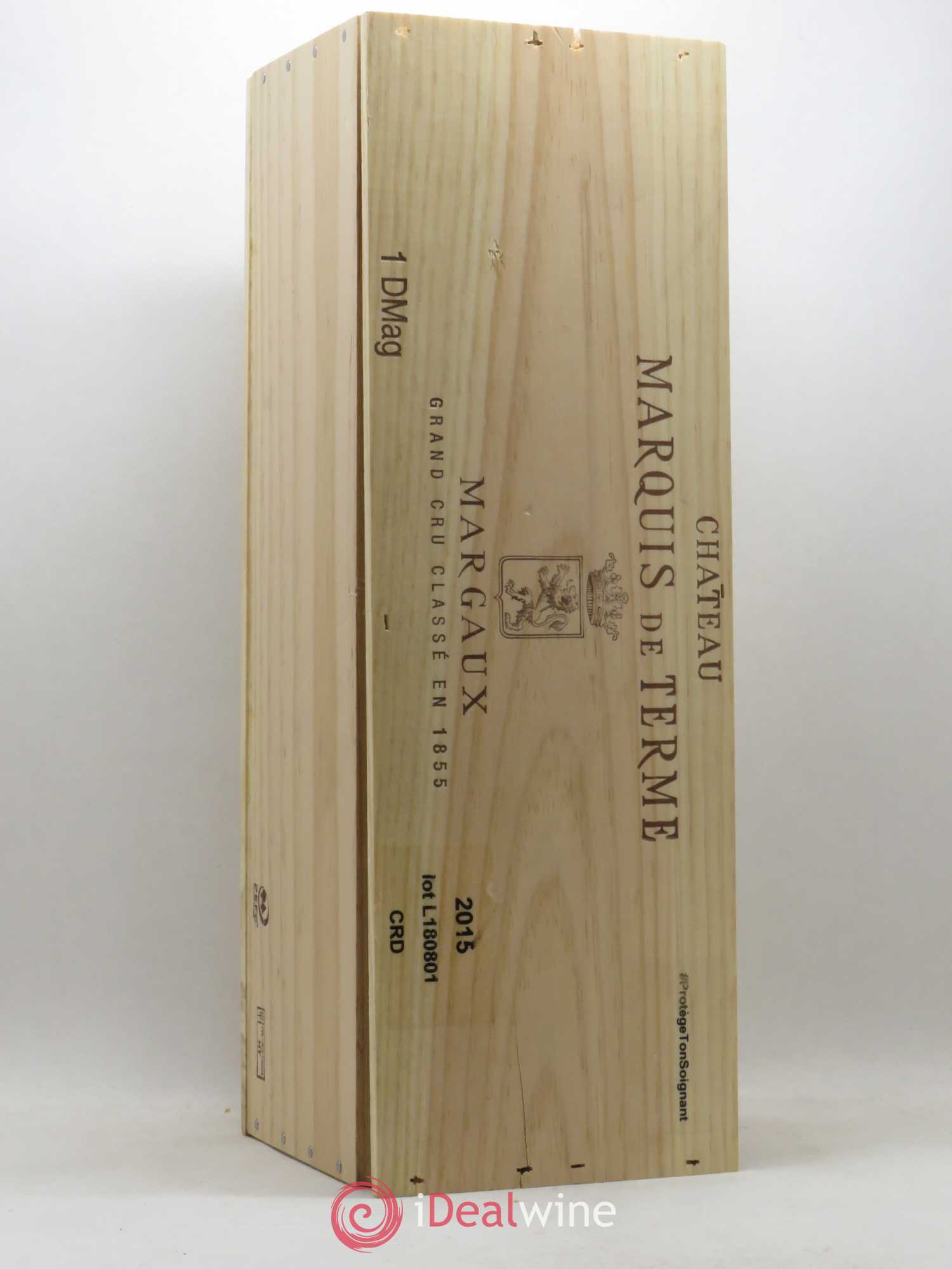 Château Marquis de Terme 4ème Grand Cru Classé (sans prix de réserve) 2015 - Lot de 1 double magnum - 3