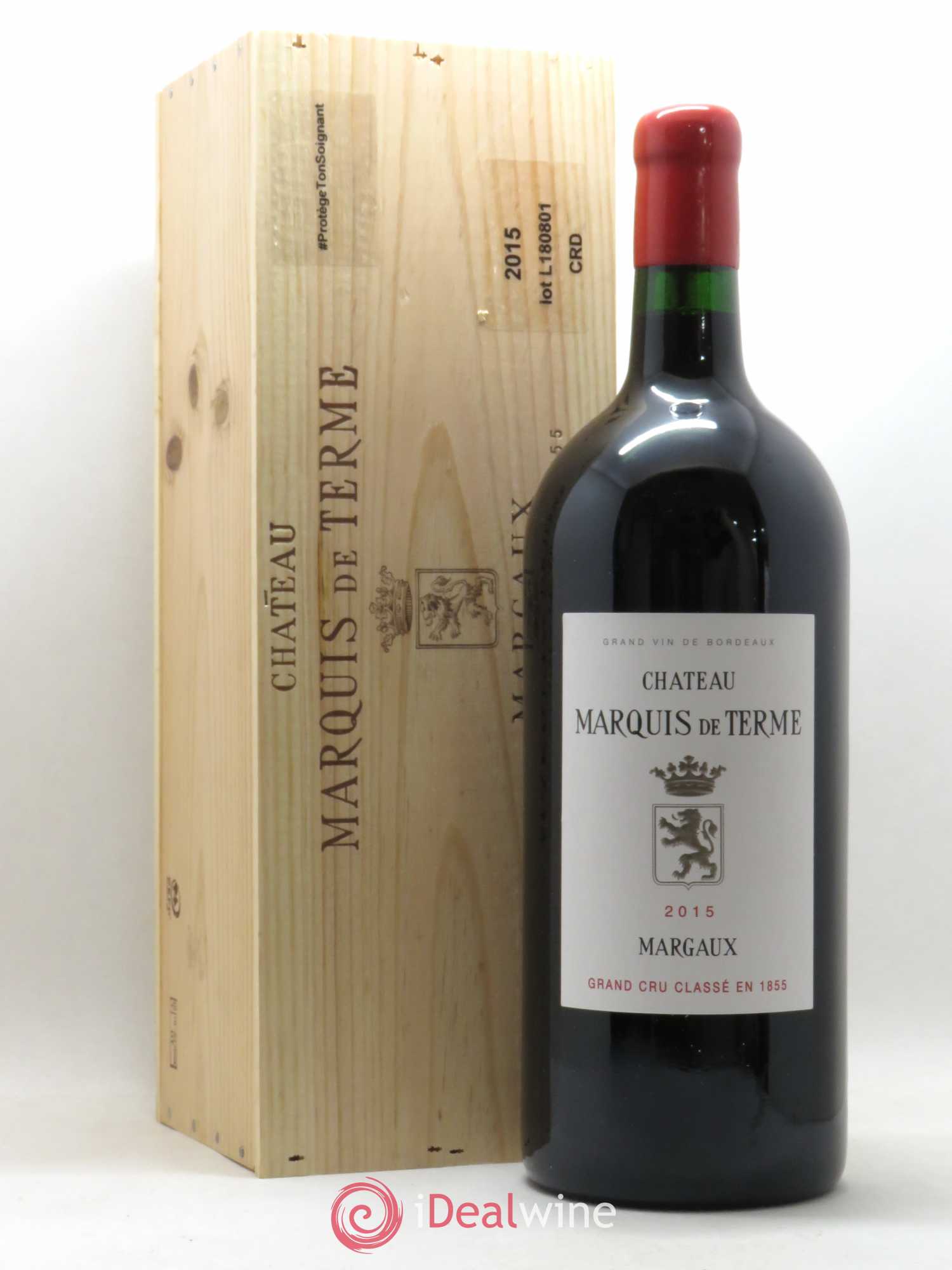 Château Marquis de Terme 4ème Grand Cru Classé (sans prix de réserve) 2015 - Lot de 1 double magnum - 0