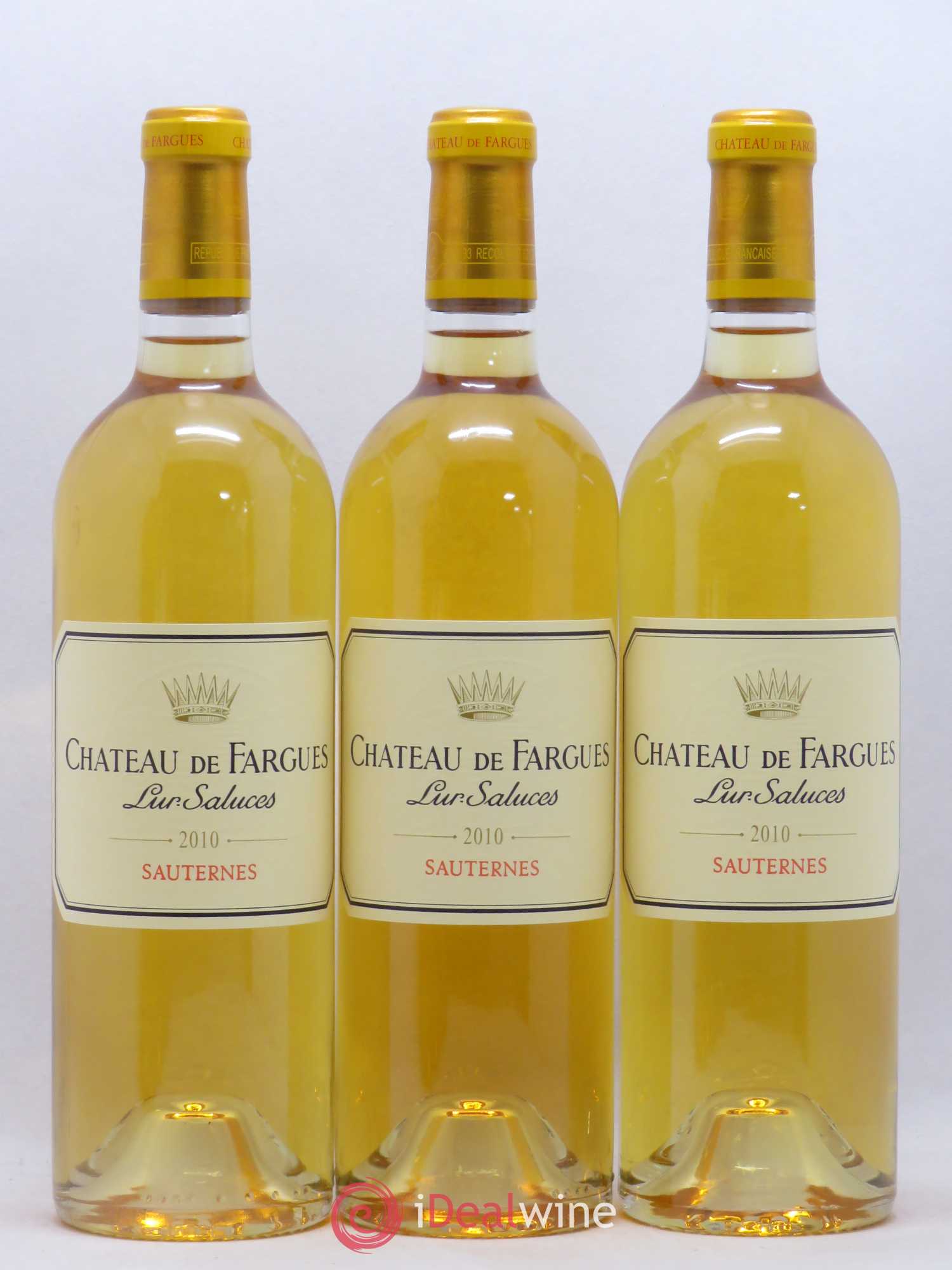Château de Fargues (senza prezzo di riserva) 2010 - Lotto di 6 bottiglie - 2