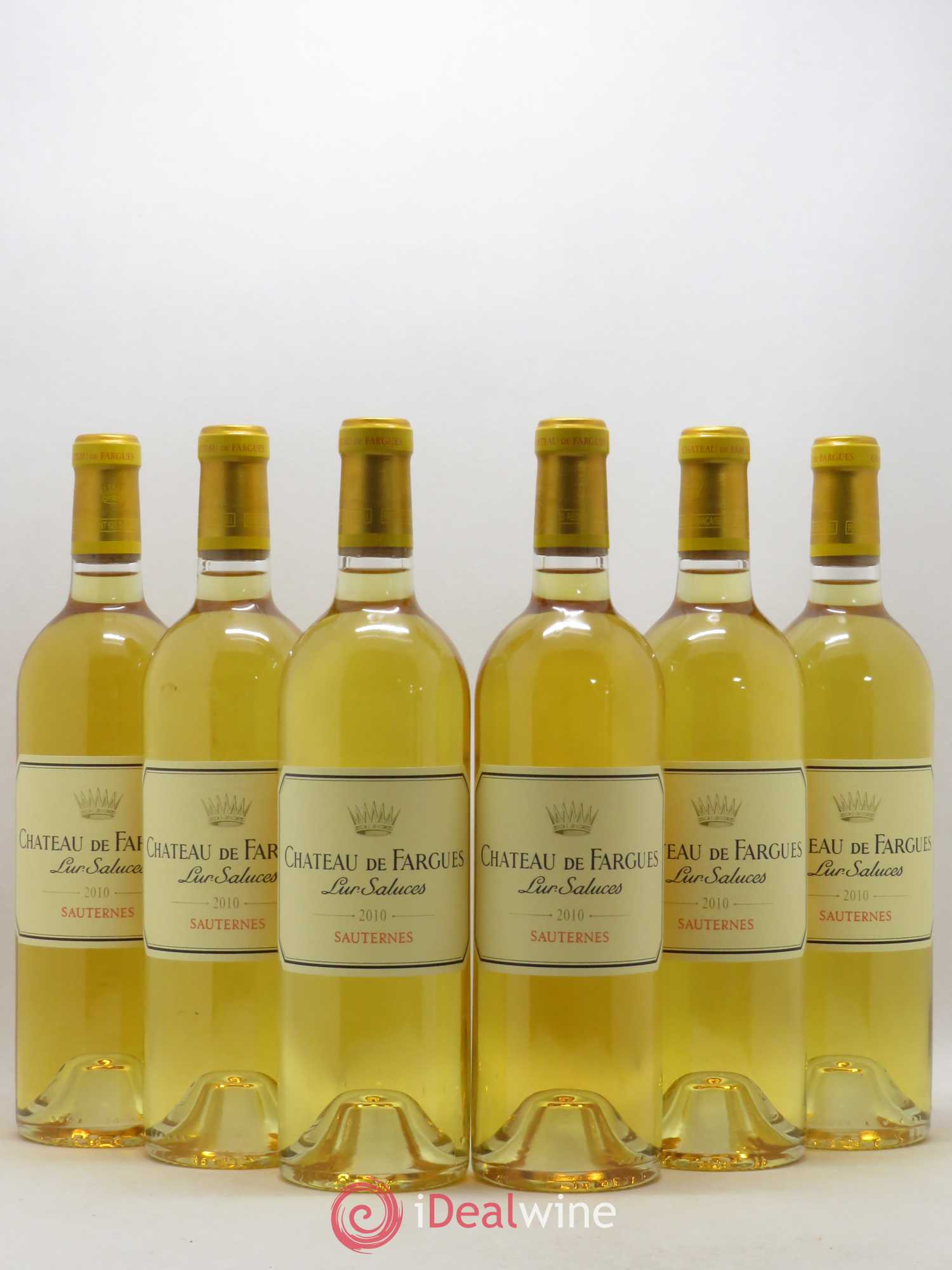 Château de Fargues (senza prezzo di riserva) 2010 - Lotto di 6 bottiglie - 0