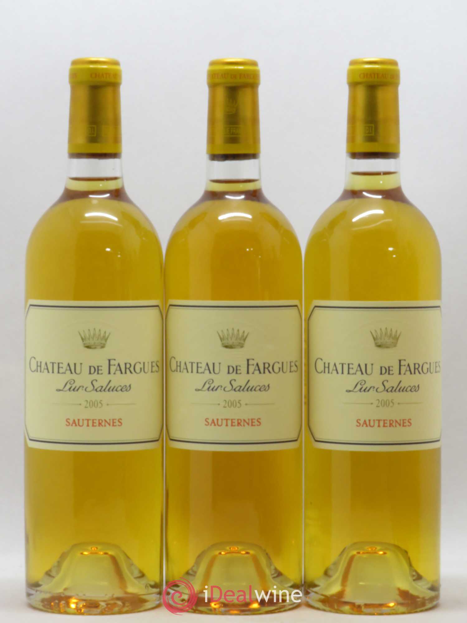 Château de Fargues (senza prezzo di riserva) 2005 - Lotto di 6 bottiglie - 1