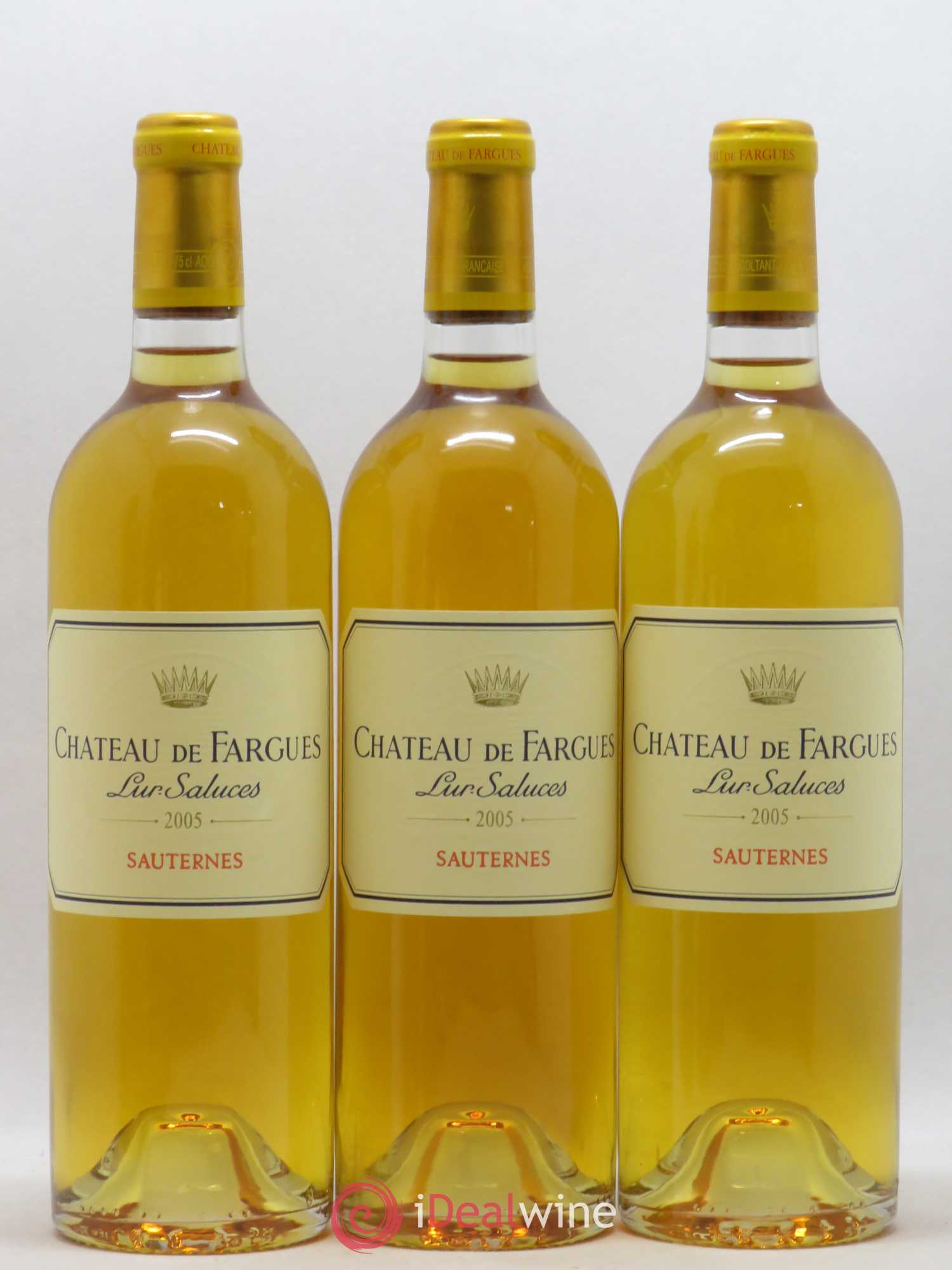 Château de Fargues (senza prezzo di riserva) 2005 - Lotto di 6 bottiglie - 2